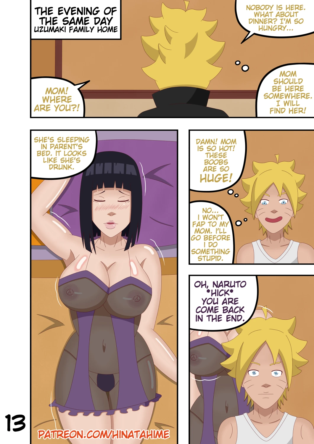 Uzumaki Family Sexventures porn comic picture 14