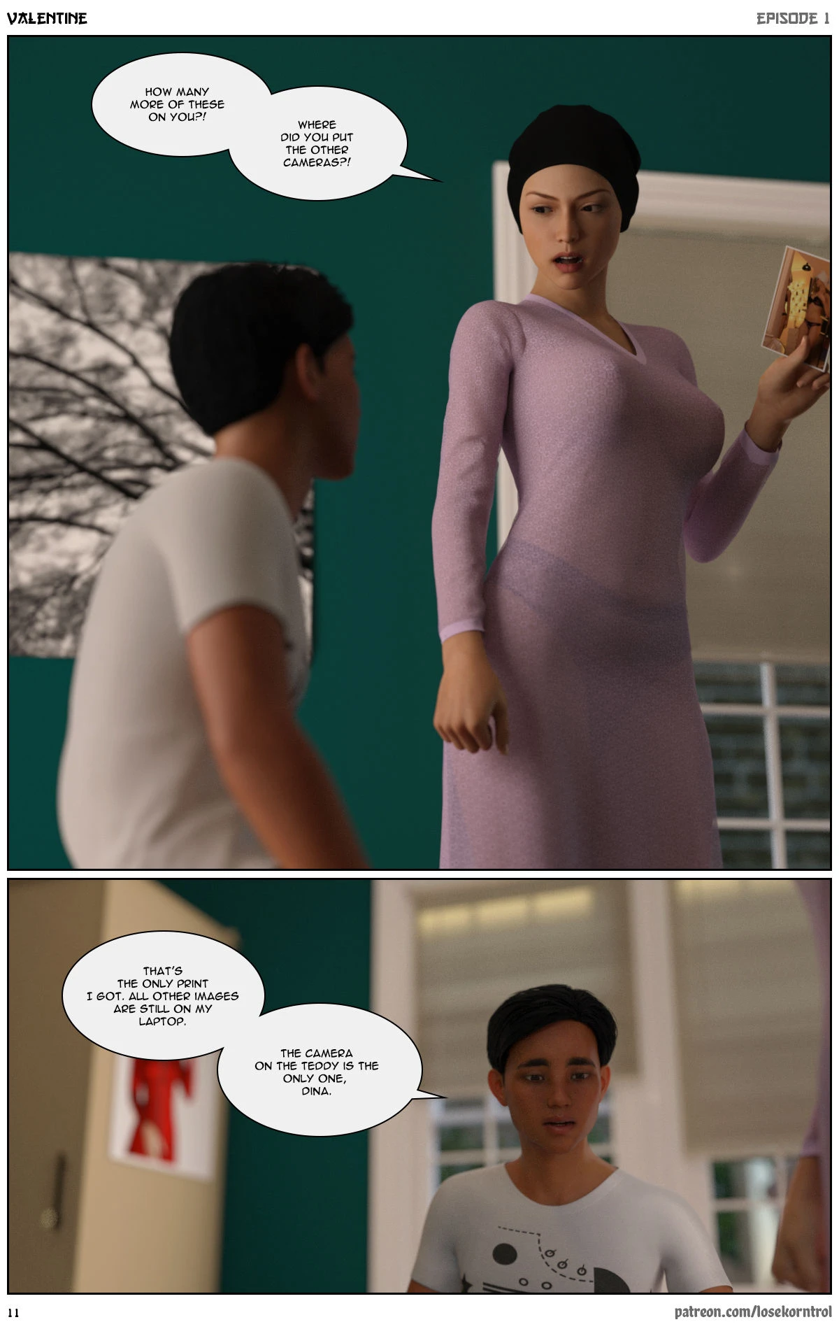Valentine: Episode 1 porn comic picture 12