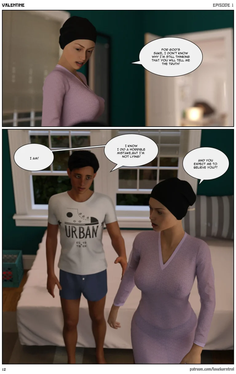 Valentine: Episode 1 porn comic picture 13