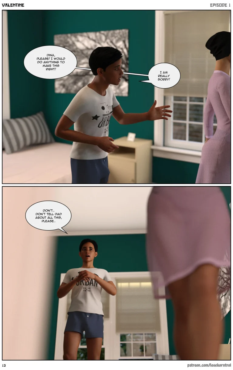 Valentine: Episode 1 porn comic picture 14