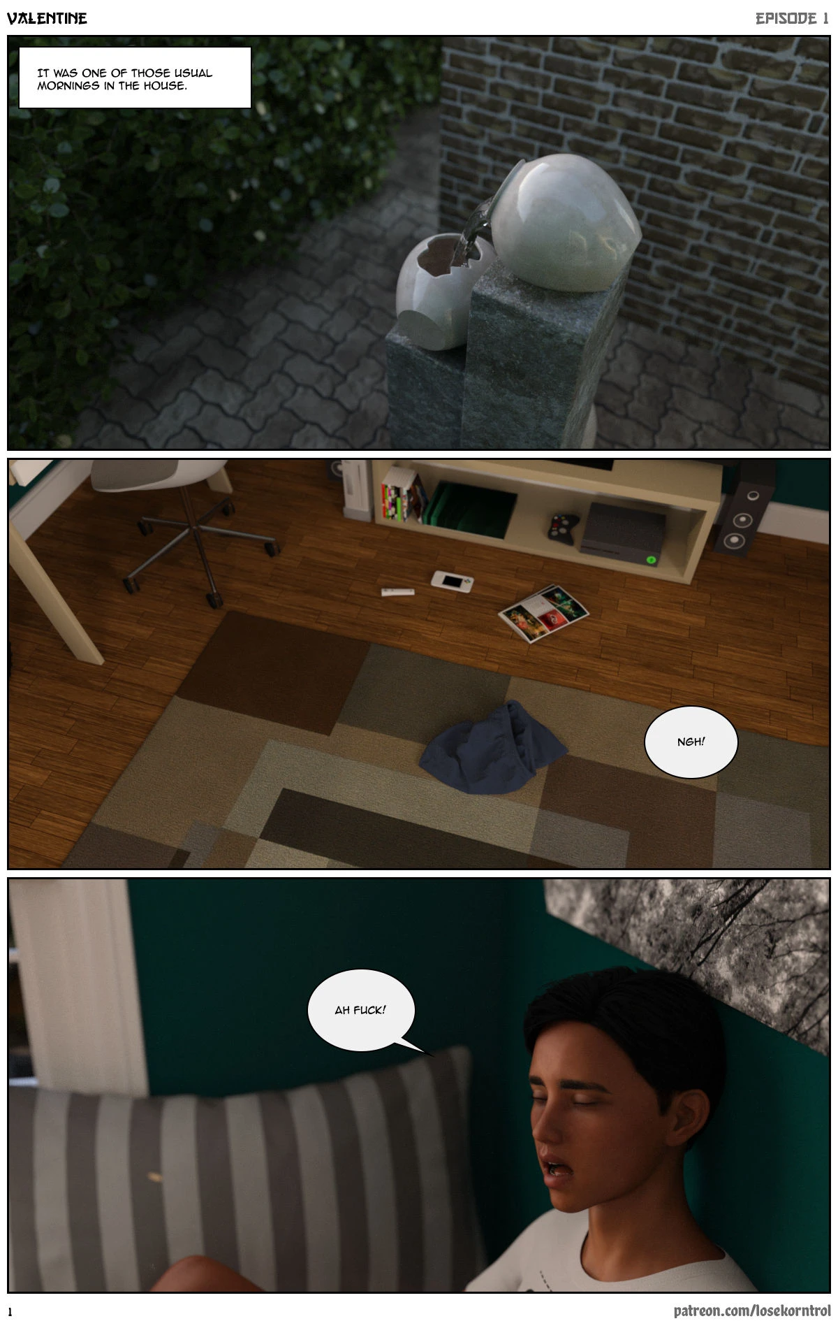 Valentine: Episode 1 porn comic picture 2