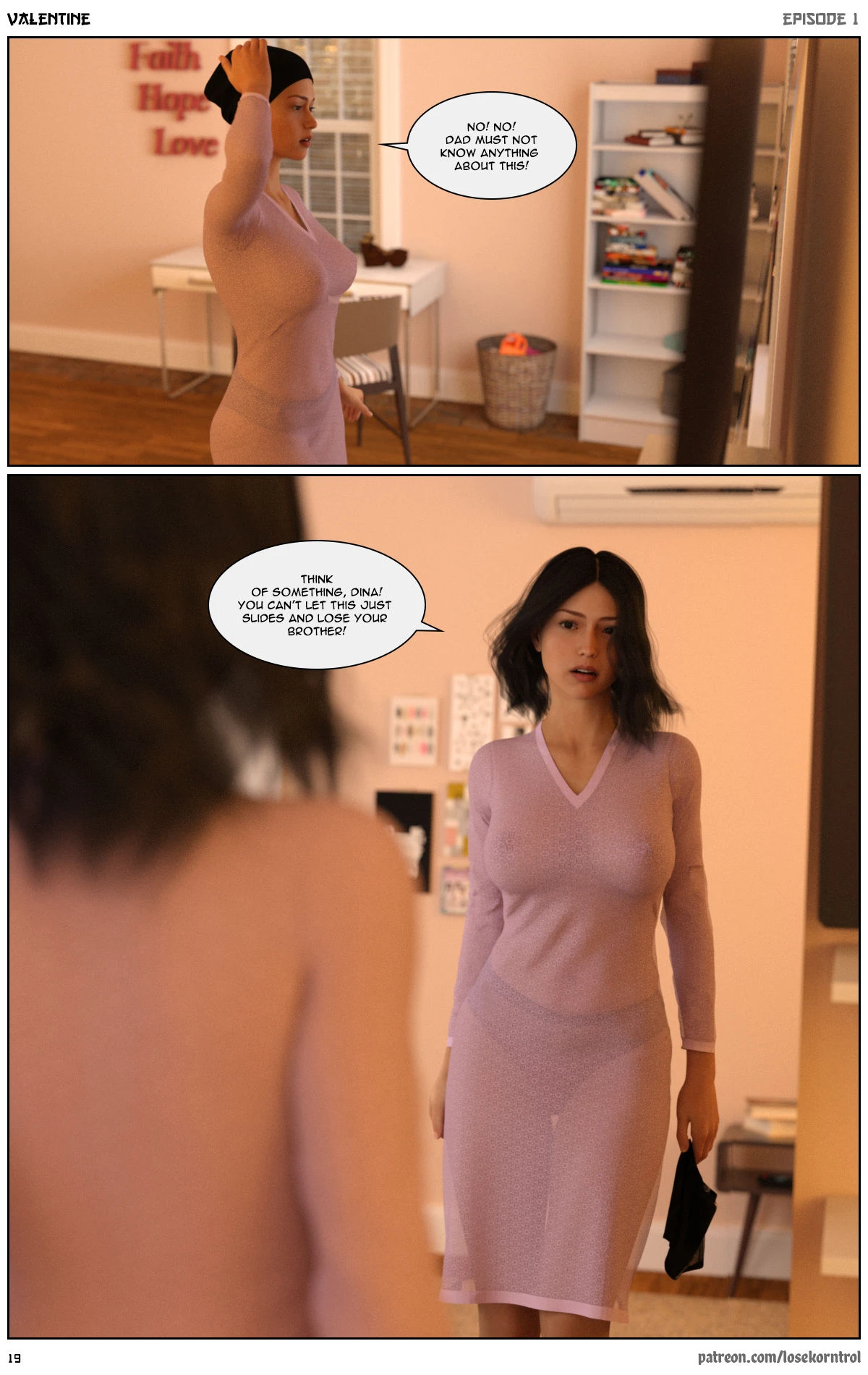 Valentine: Episode 1 porn comic picture 20