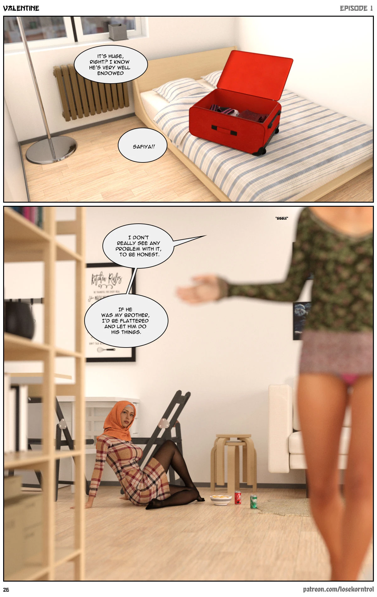 Valentine: Episode 1 porn comic picture 27