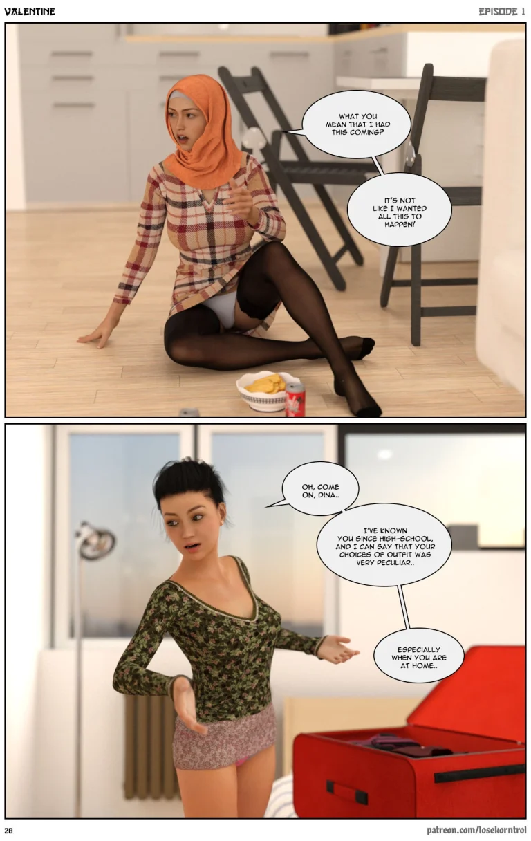 Valentine: Episode 1 porn comic picture 29