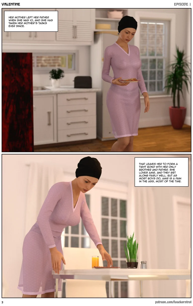 Valentine: Episode 1 porn comic picture 4