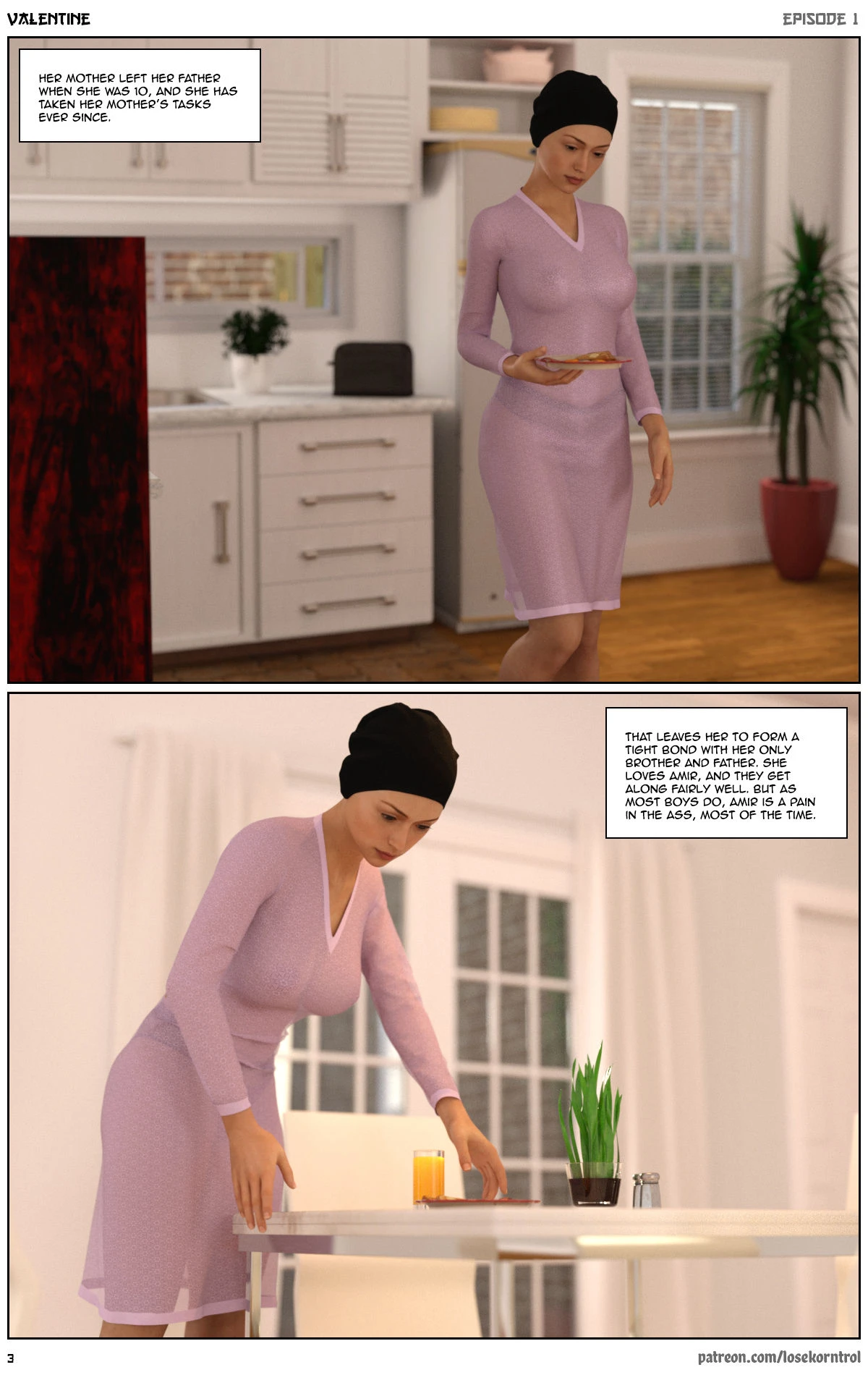 Valentine: Episode 1 porn comic picture 4