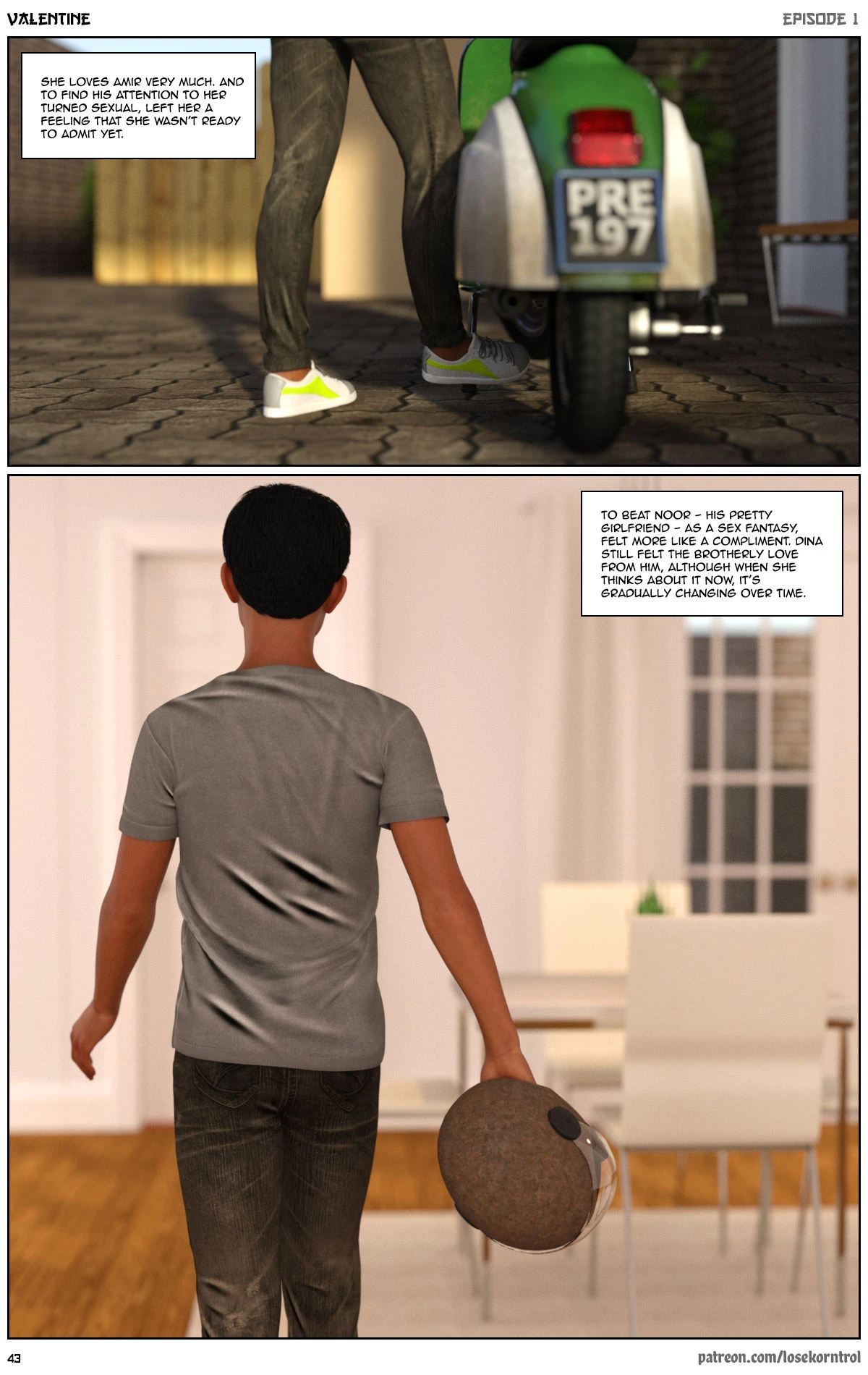 Valentine: Episode 1 porn comic picture 44