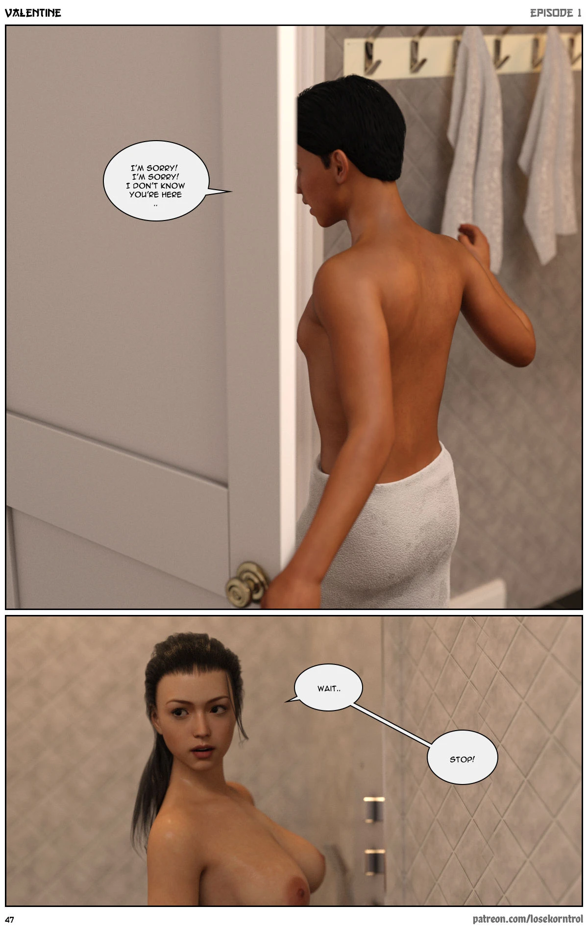 Valentine: Episode 1 porn comic picture 48