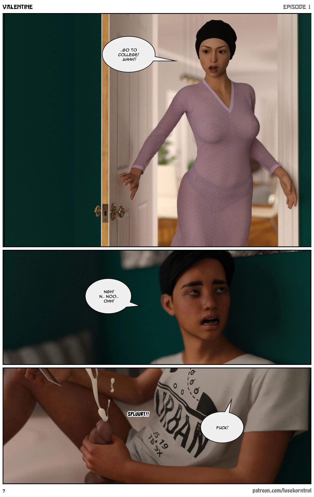 Valentine: Episode 1 porn comic picture 8