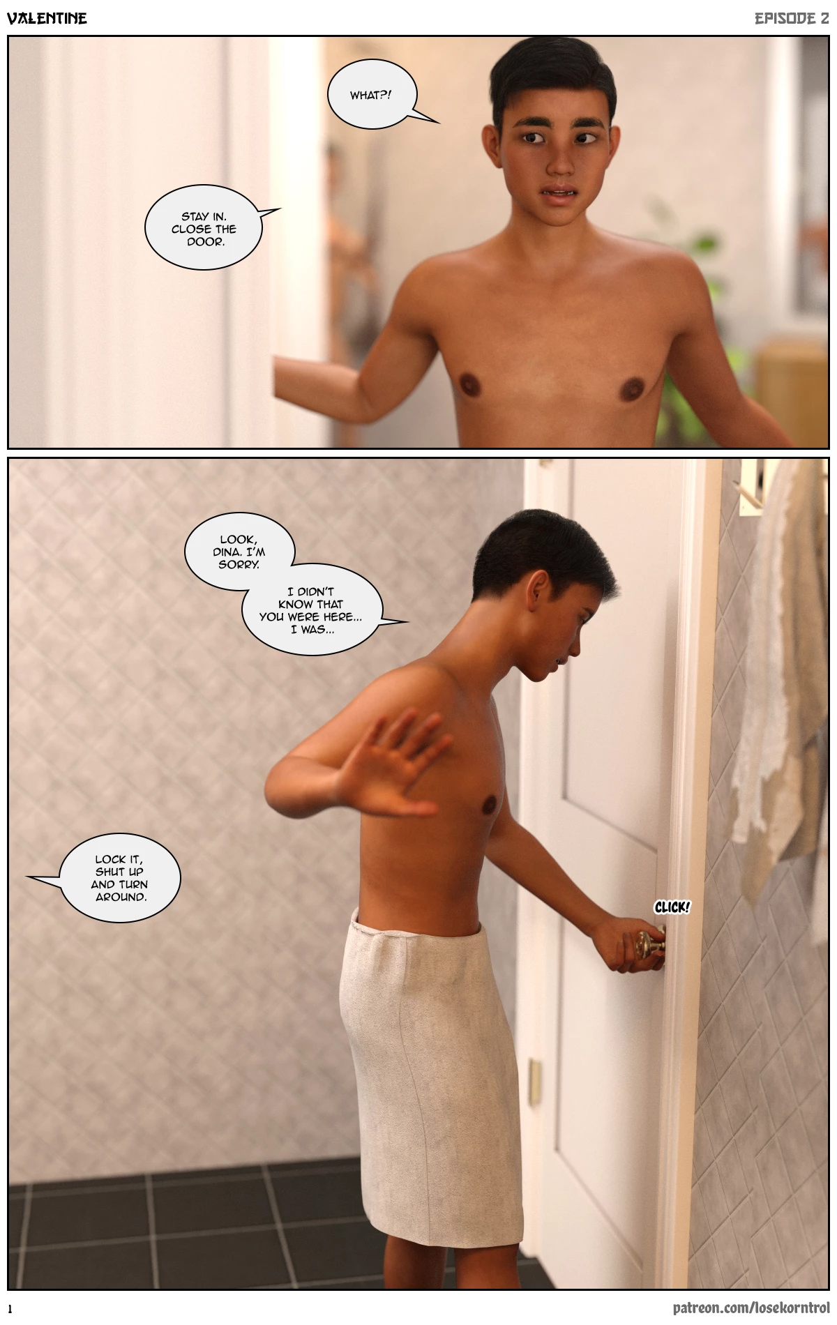 Valentine: Episode 2 porn comic picture 1