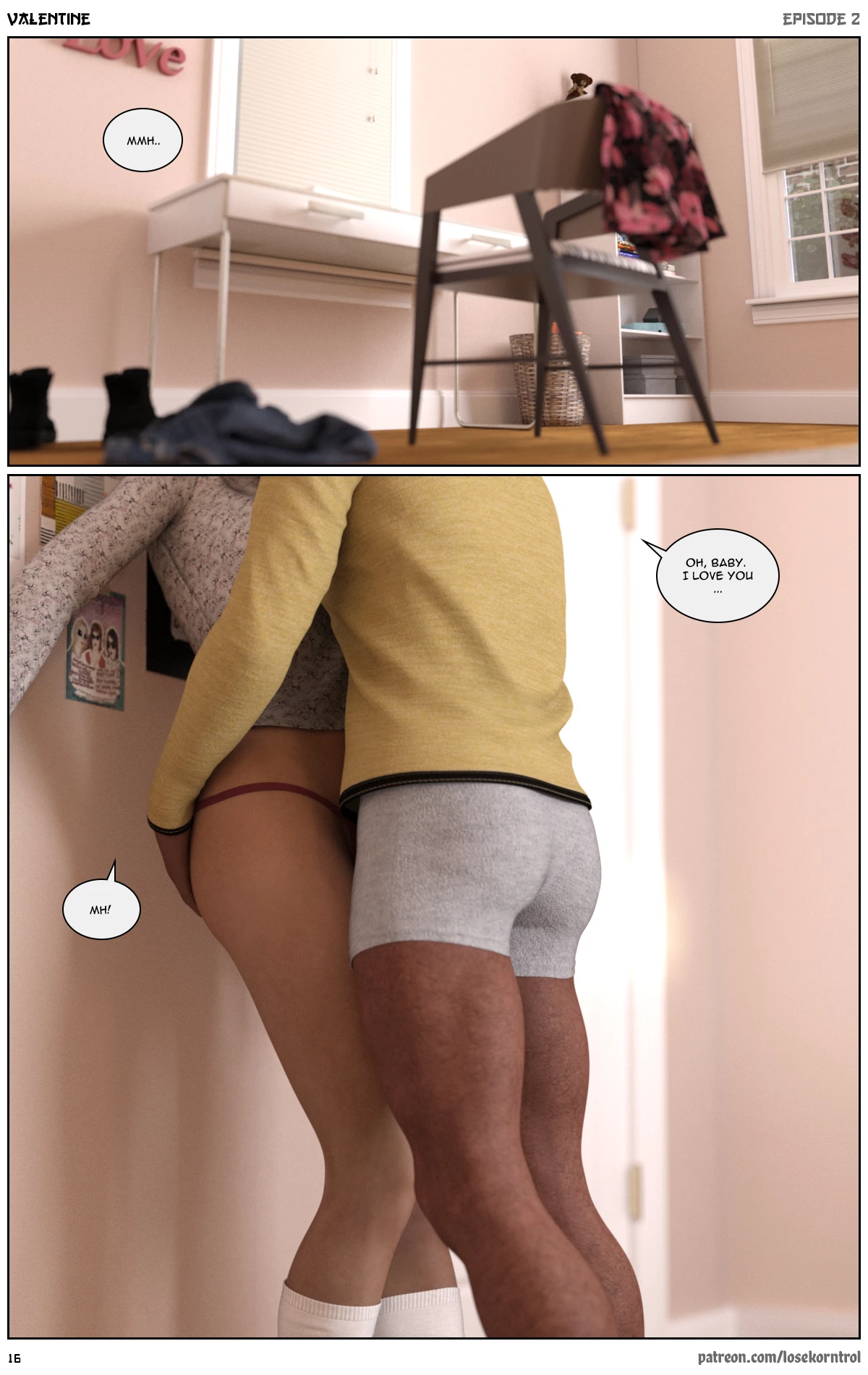 Valentine: Episode 2 porn comic picture 16