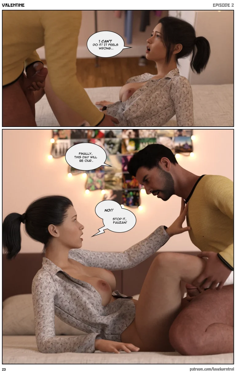 Valentine: Episode 2 porn comic picture 23