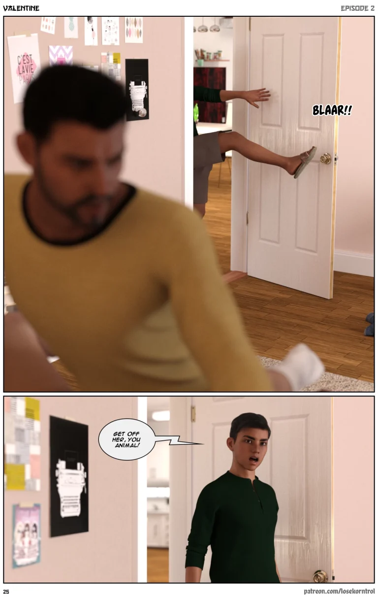 Valentine: Episode 2 porn comic picture 25