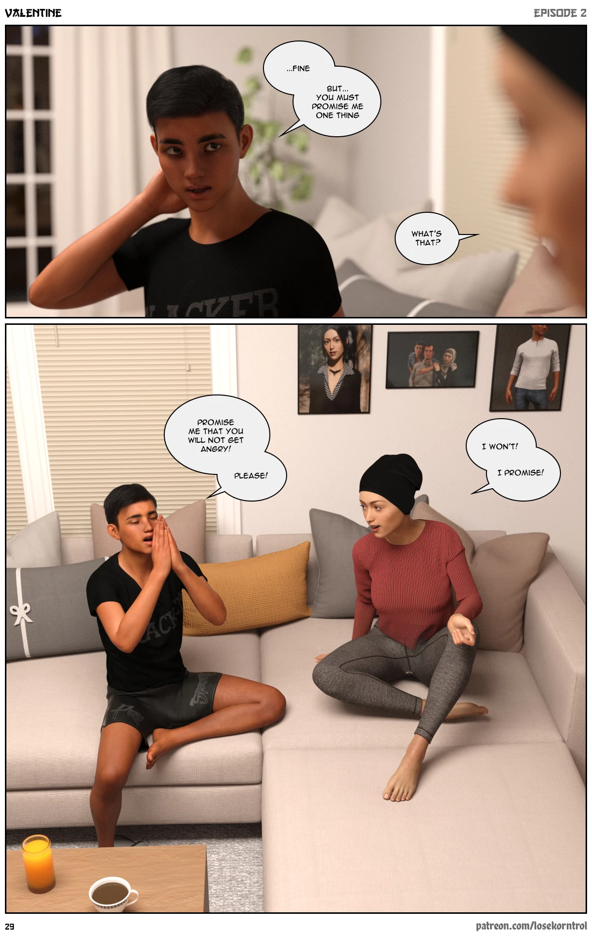 Valentine: Episode 2 porn comic picture 29