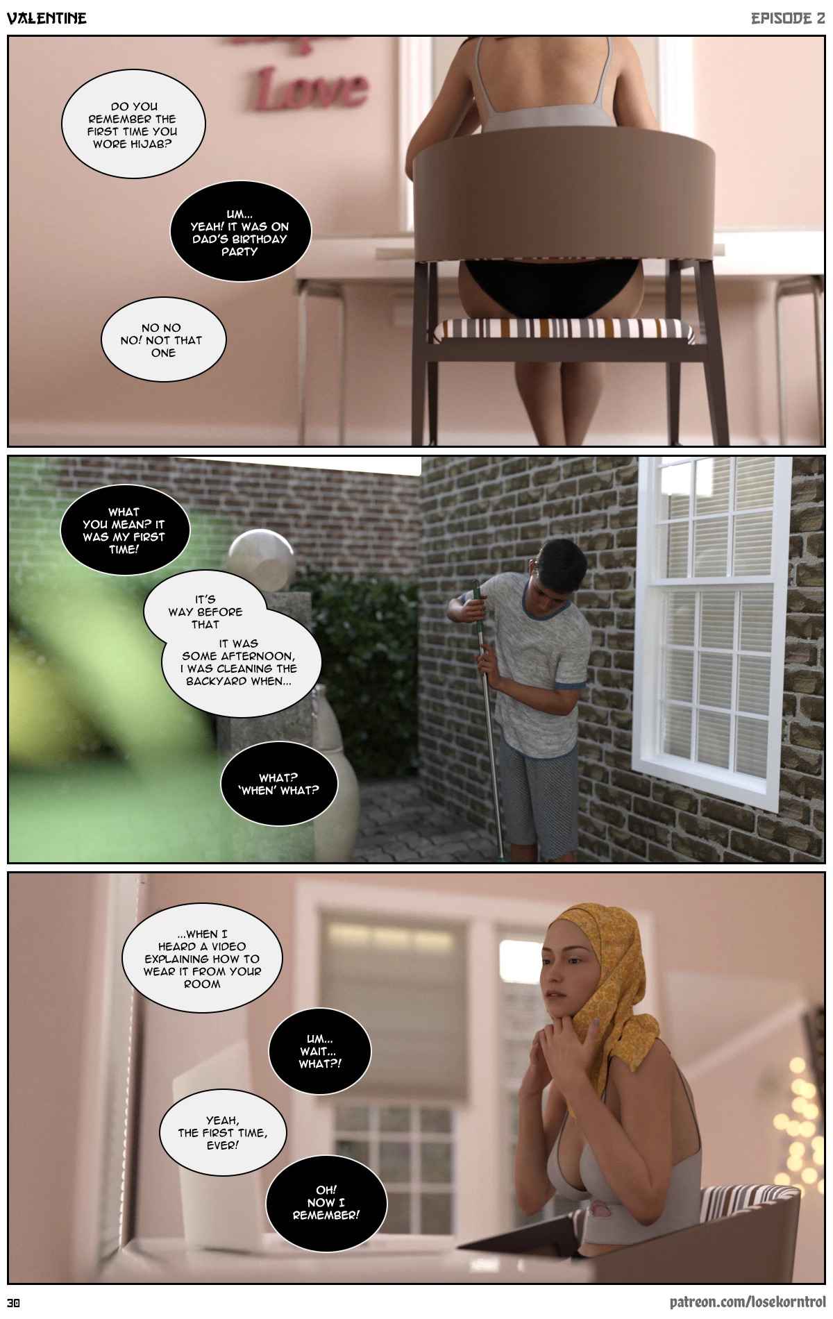 Valentine: Episode 2 porn comic picture 30