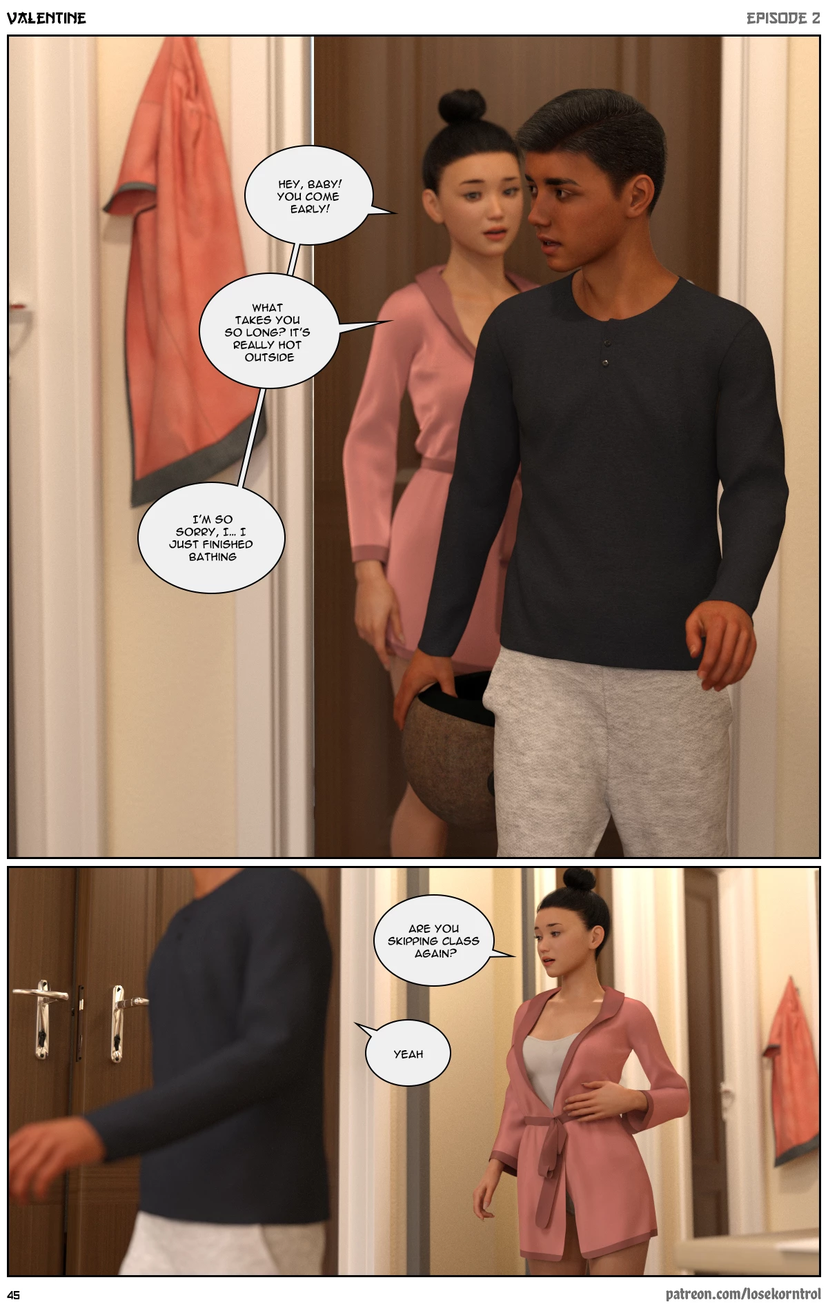 Valentine: Episode 2 porn comic picture 45