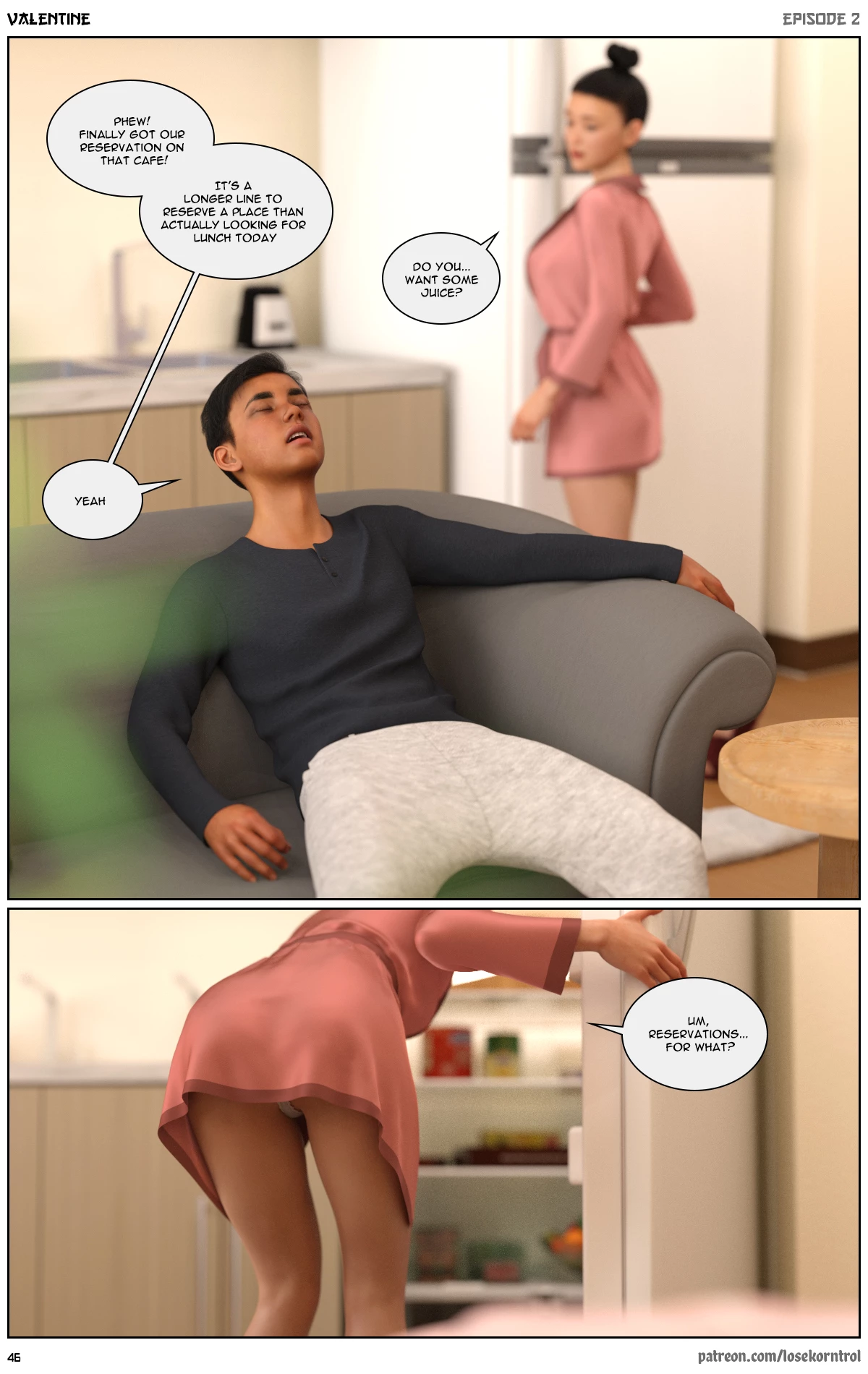 Valentine: Episode 2 porn comic picture 46