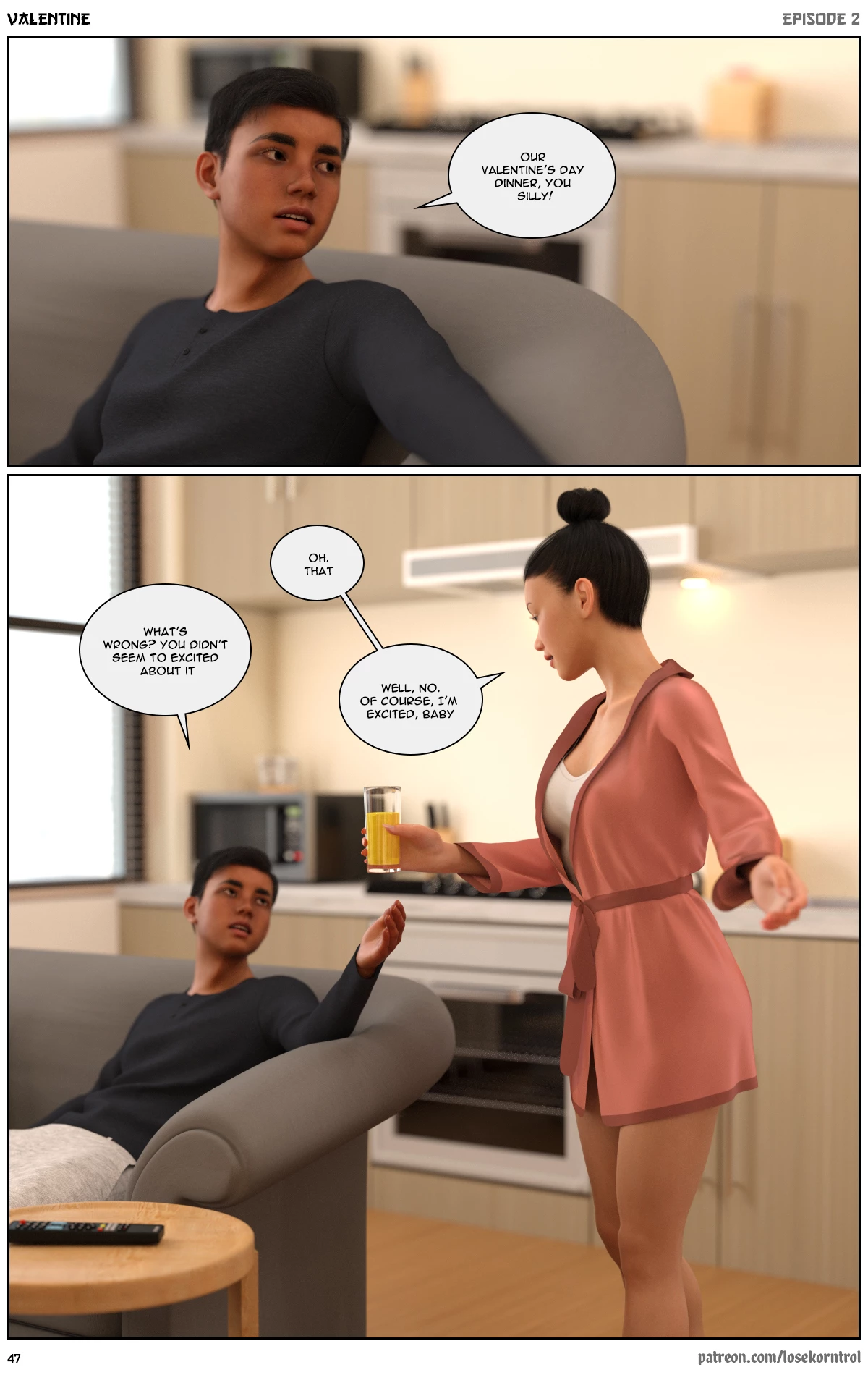 Valentine: Episode 2 porn comic picture 47