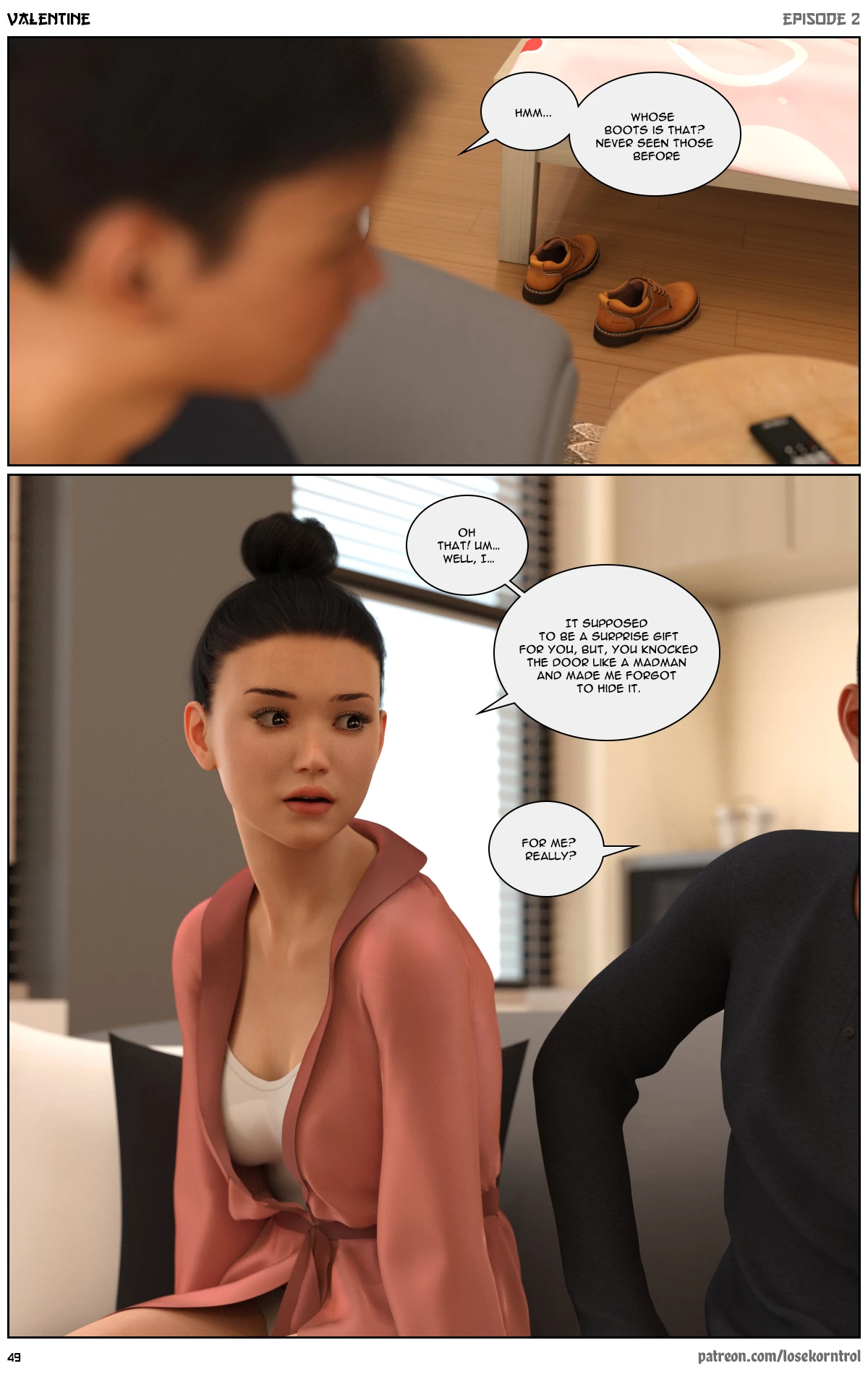 Valentine: Episode 2 porn comic picture 49