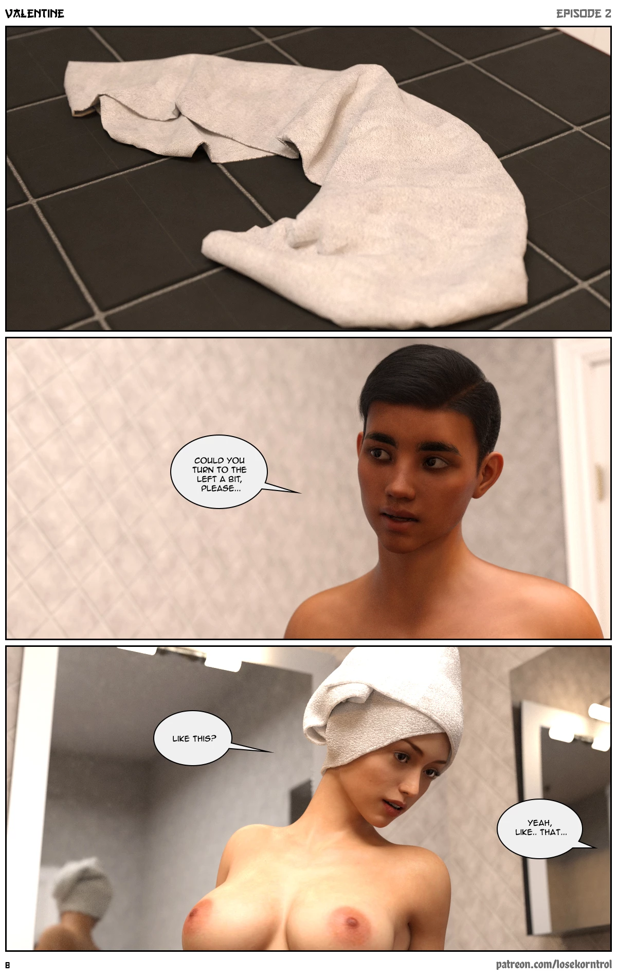 Valentine: Episode 2 porn comic picture 8