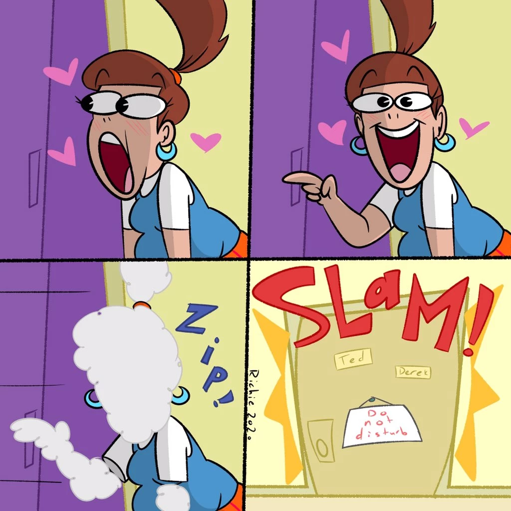 Valentine Hearts porn comic picture 3