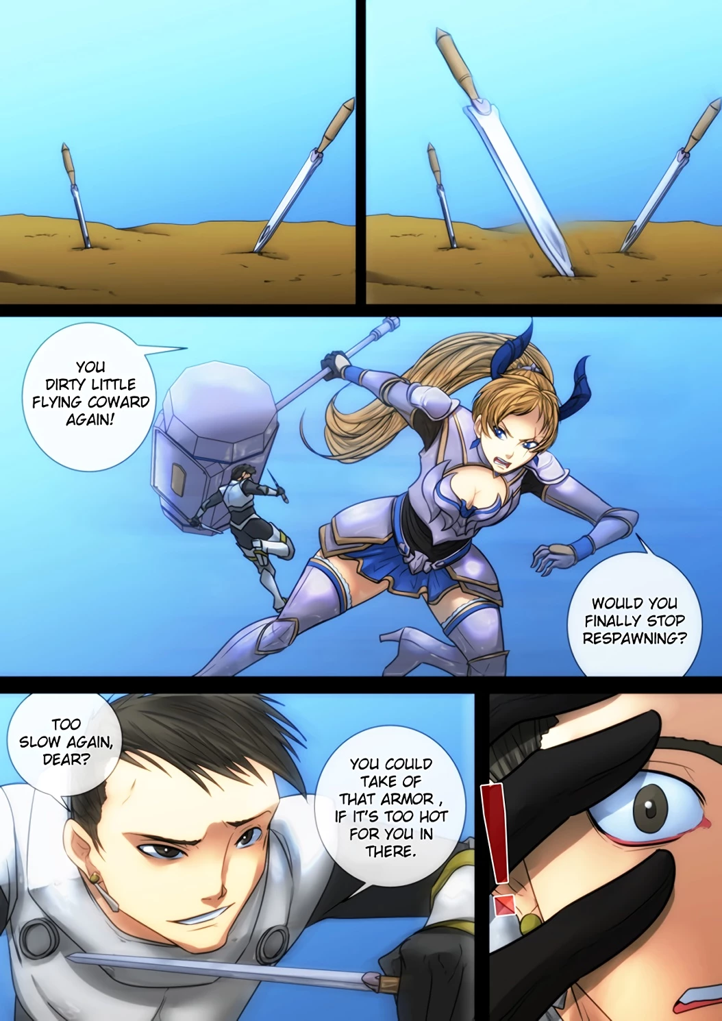 Valle's Secret Technique porn comic picture 1