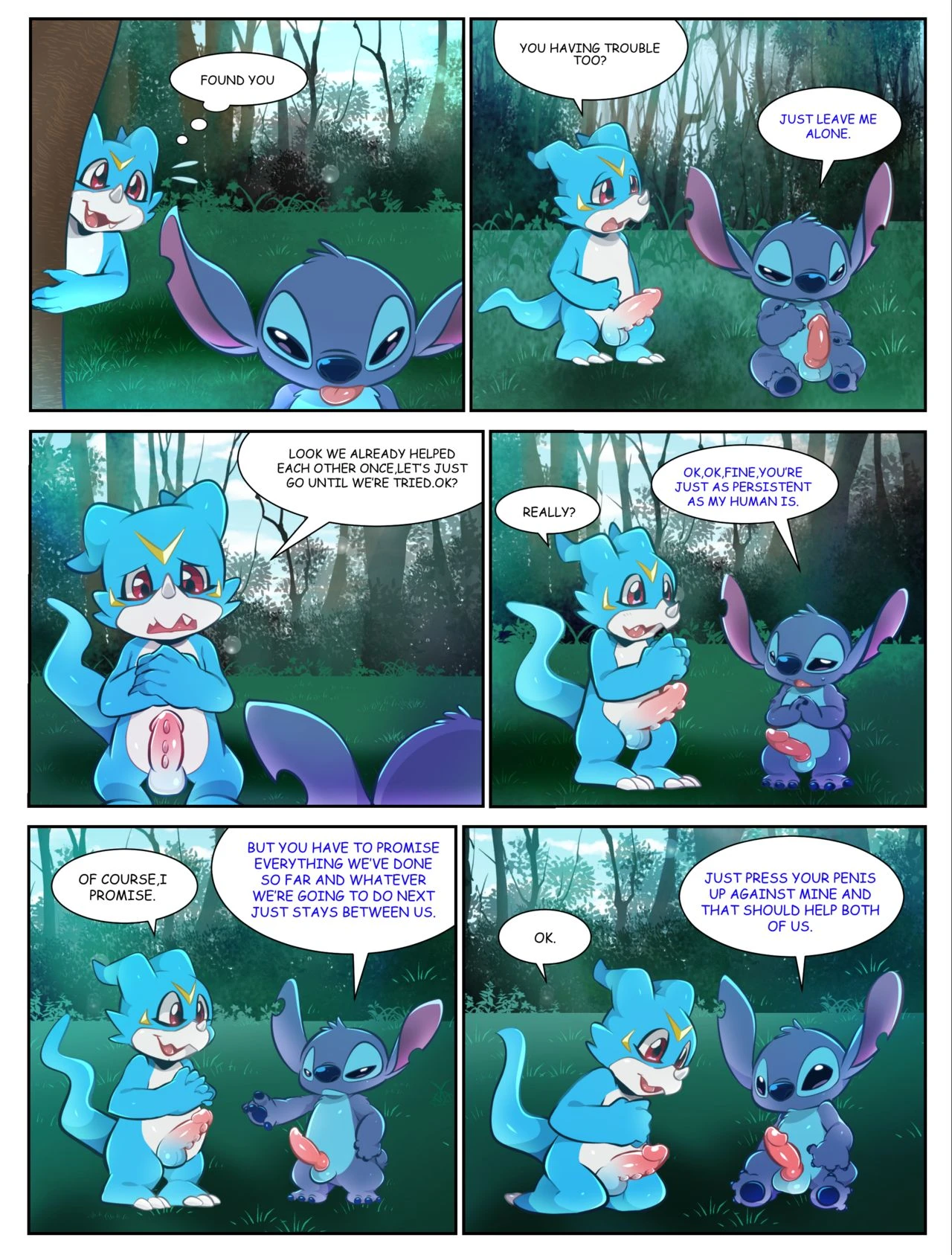 Veemon's Happy day porn comic picture 21