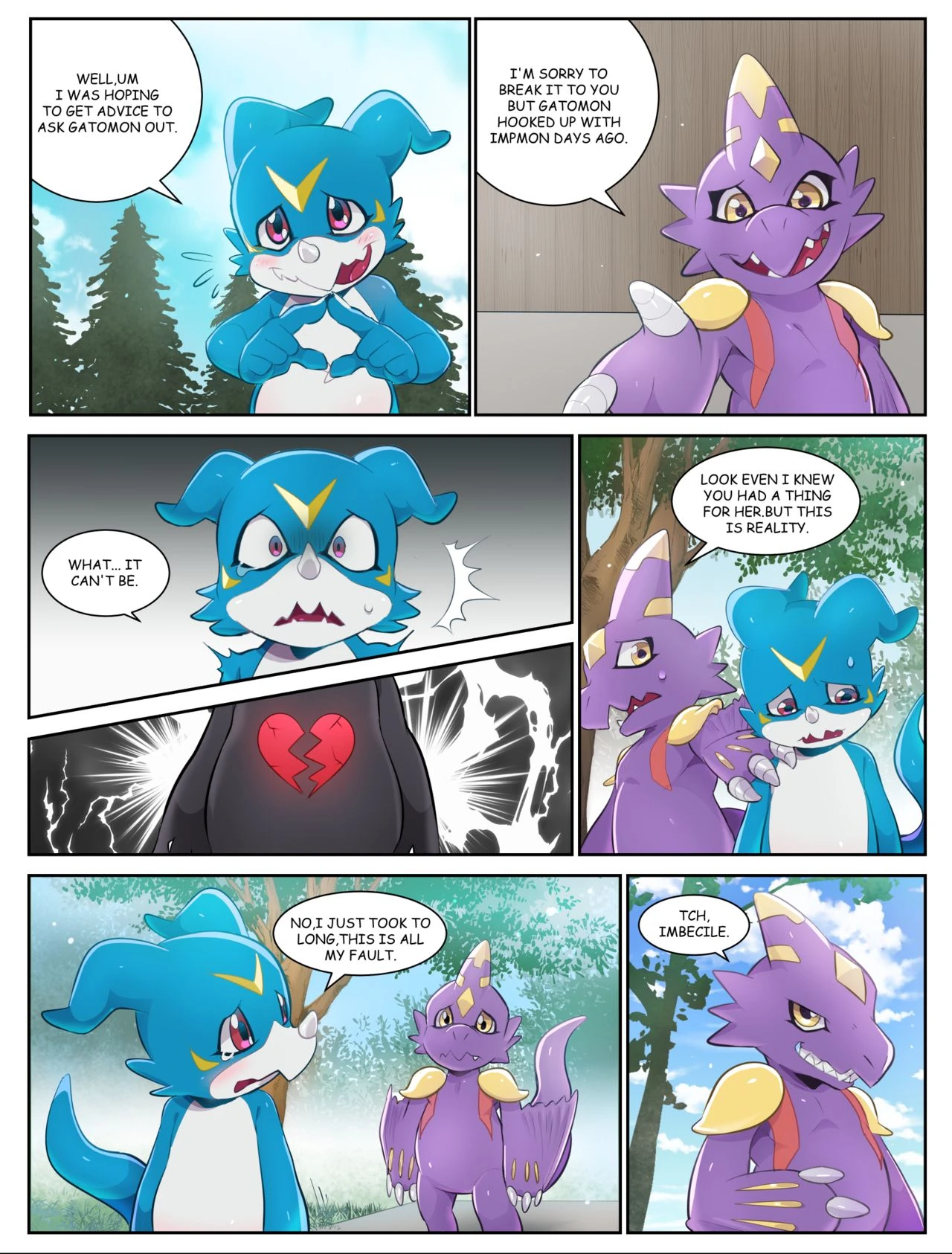Veemon's Happy day porn comic picture 4