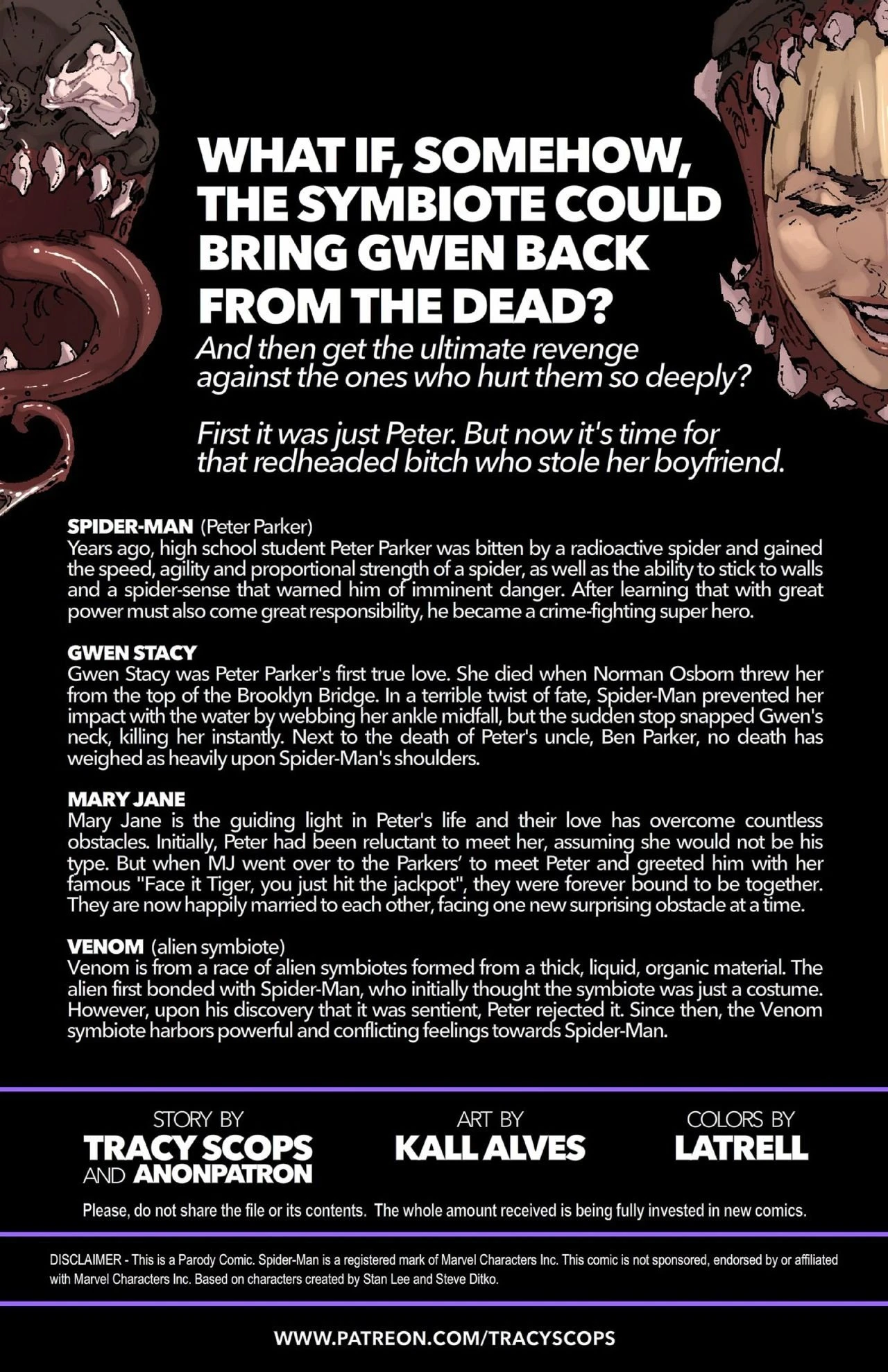 Venomess 2 porn comic picture 2