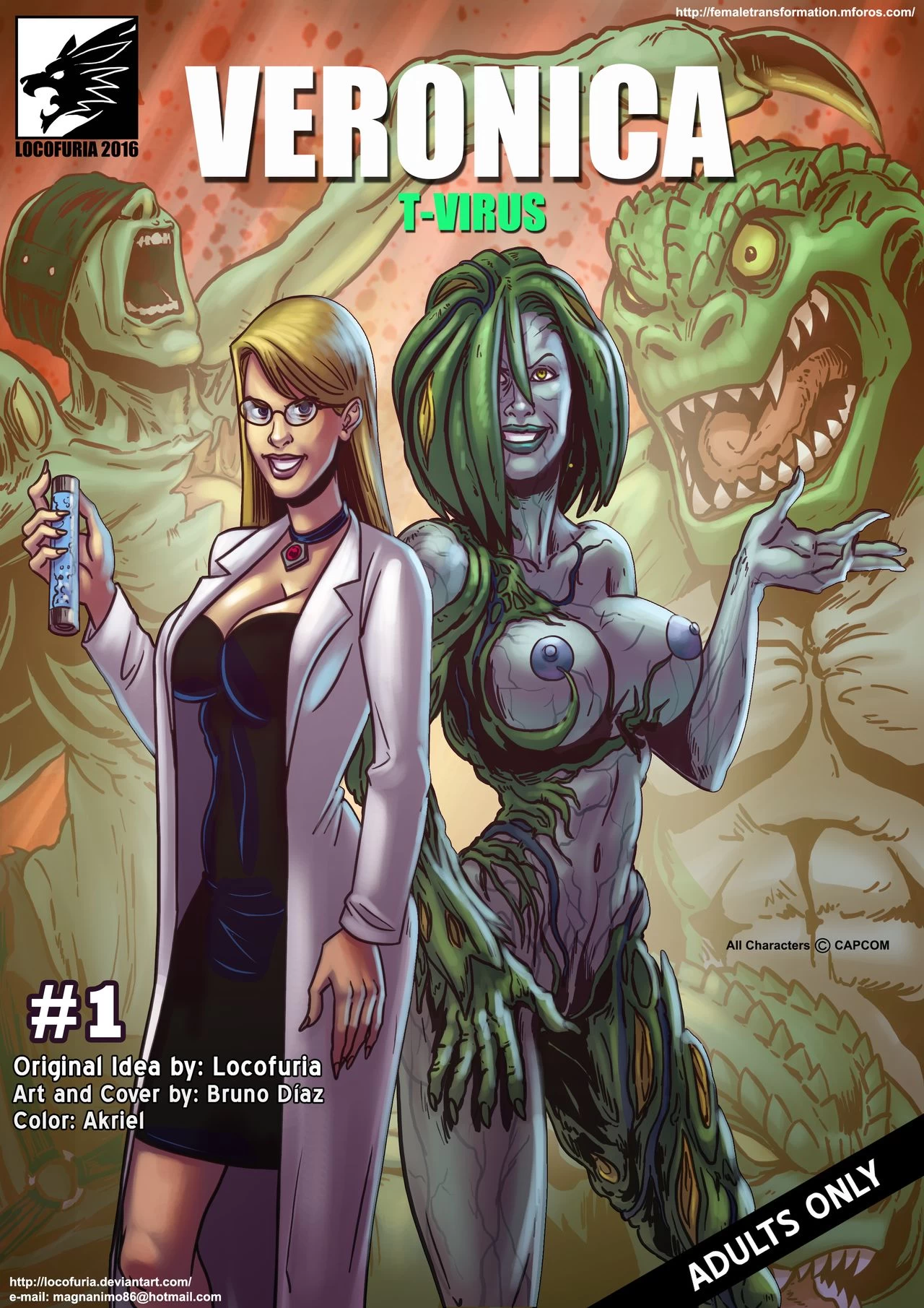 Veronica T-Virus porn comic picture 1