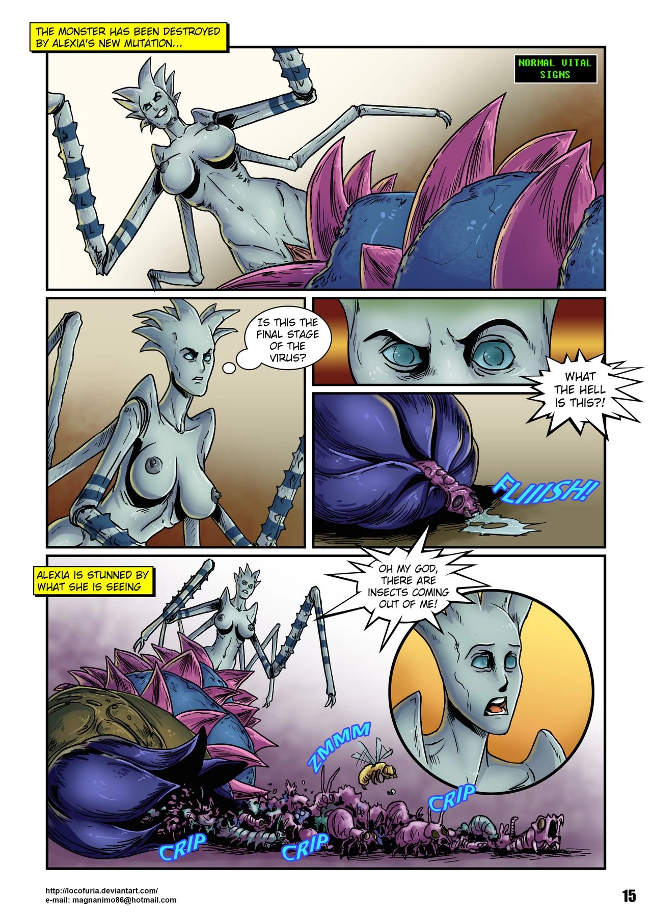 Veronica T-Virus porn comic picture 17