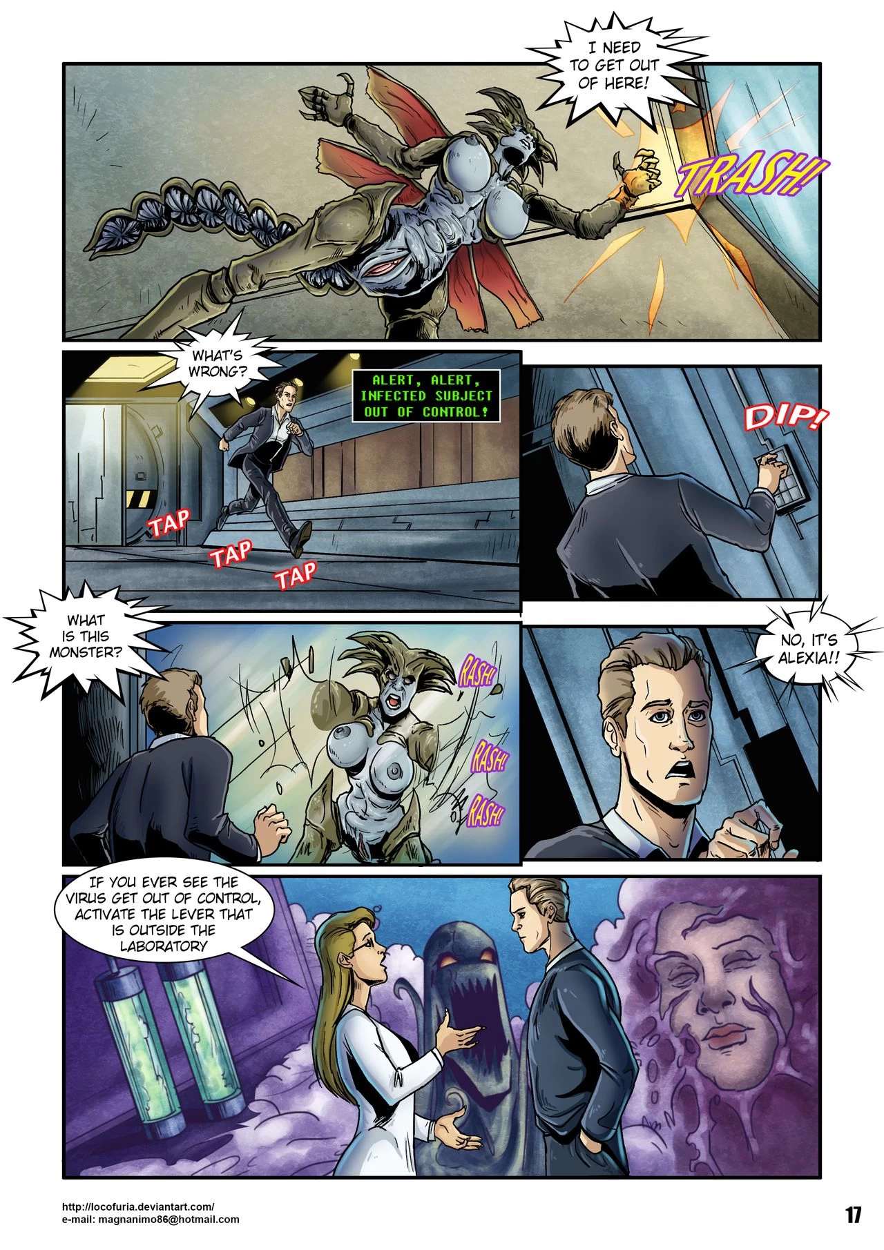 Veronica T-Virus porn comic picture 19