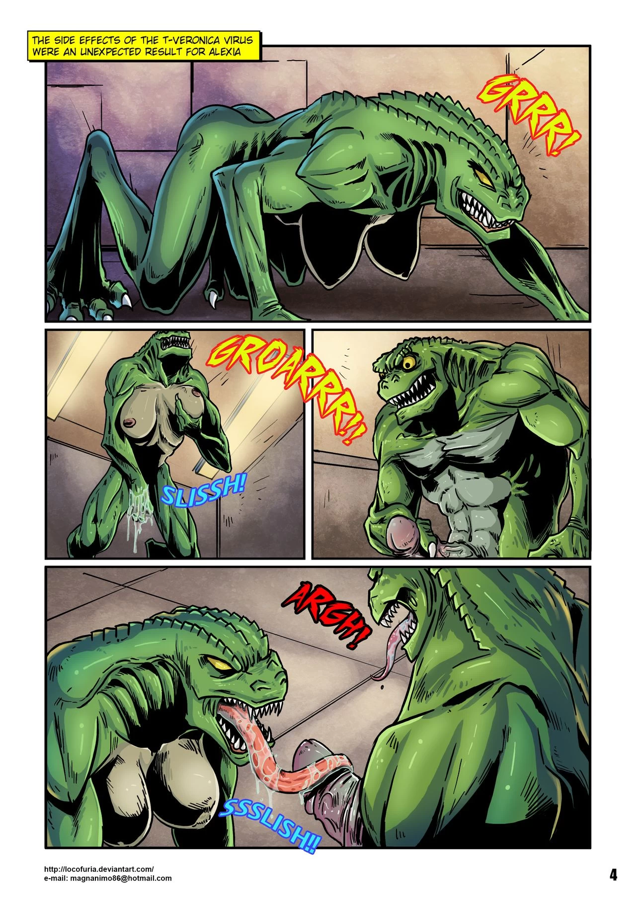 Veronica T-Virus porn comic picture 6