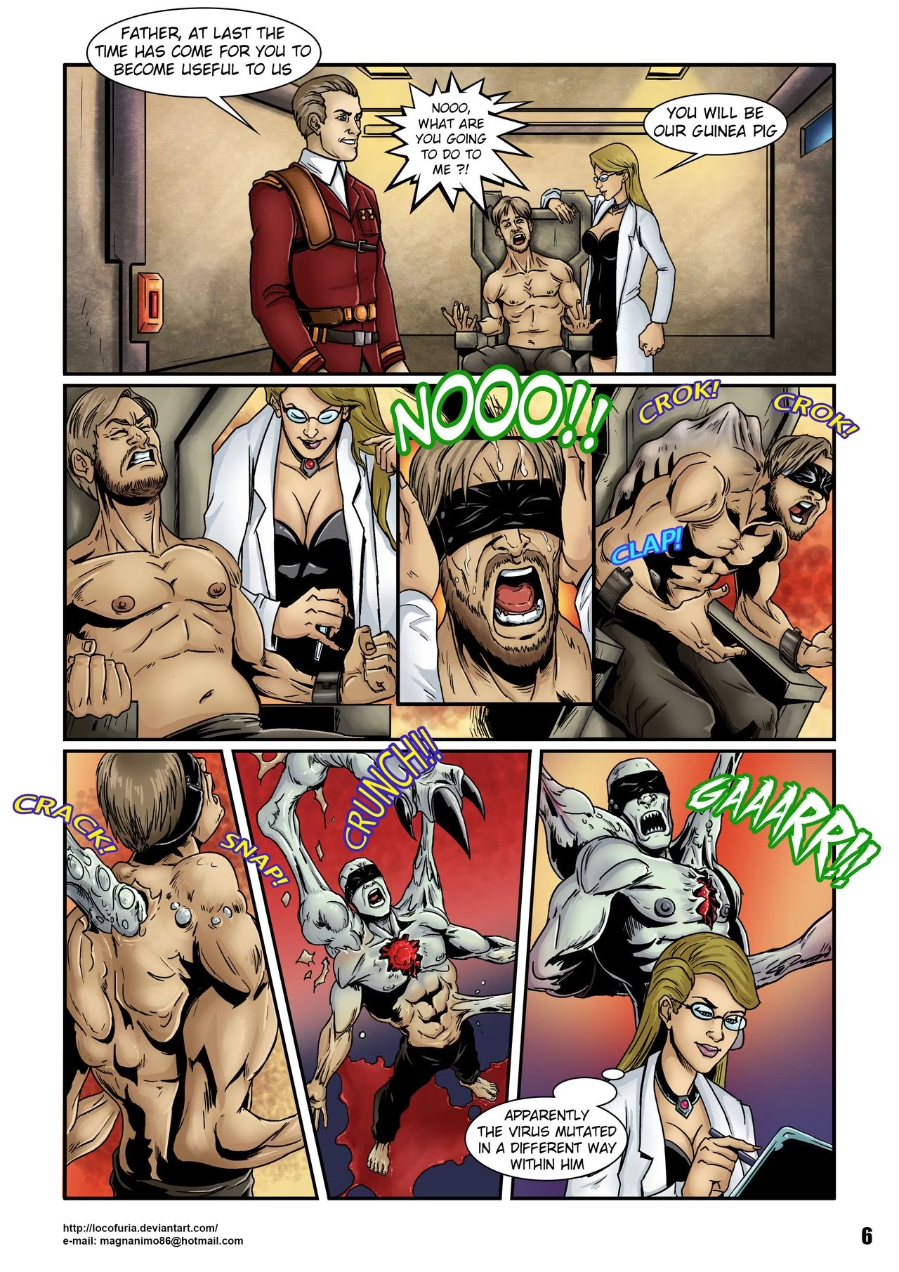 Veronica T-Virus porn comic picture 8