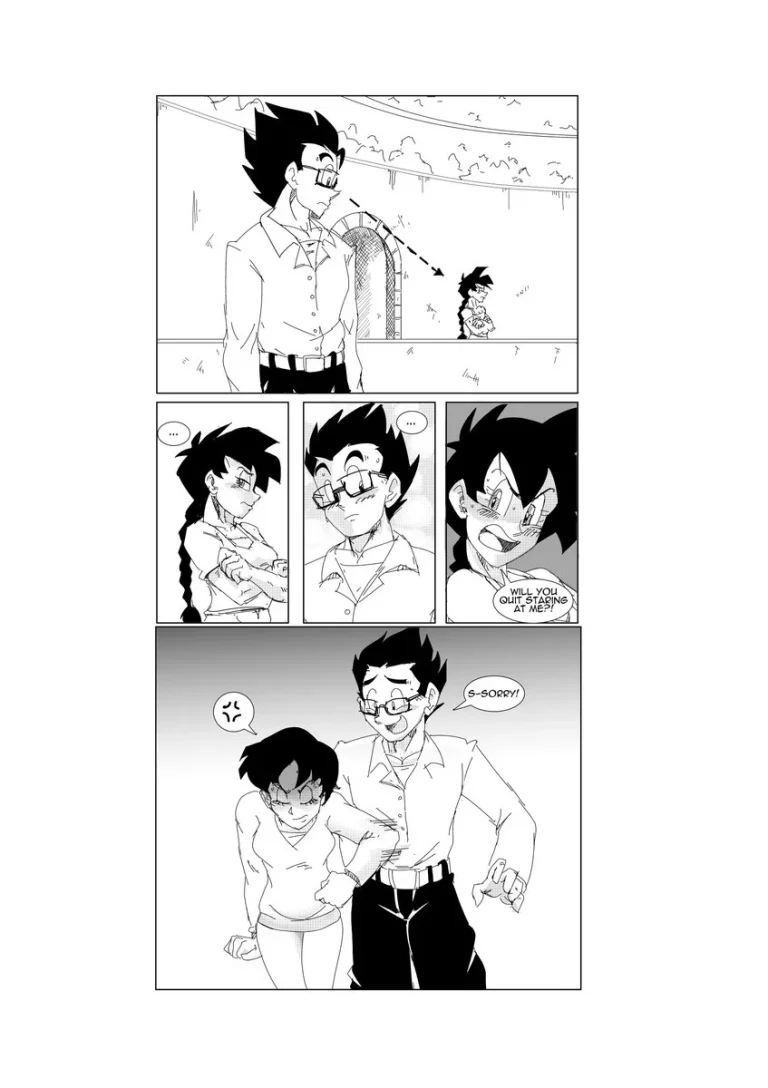 Videl from Alternate Universe porn comic picture 4