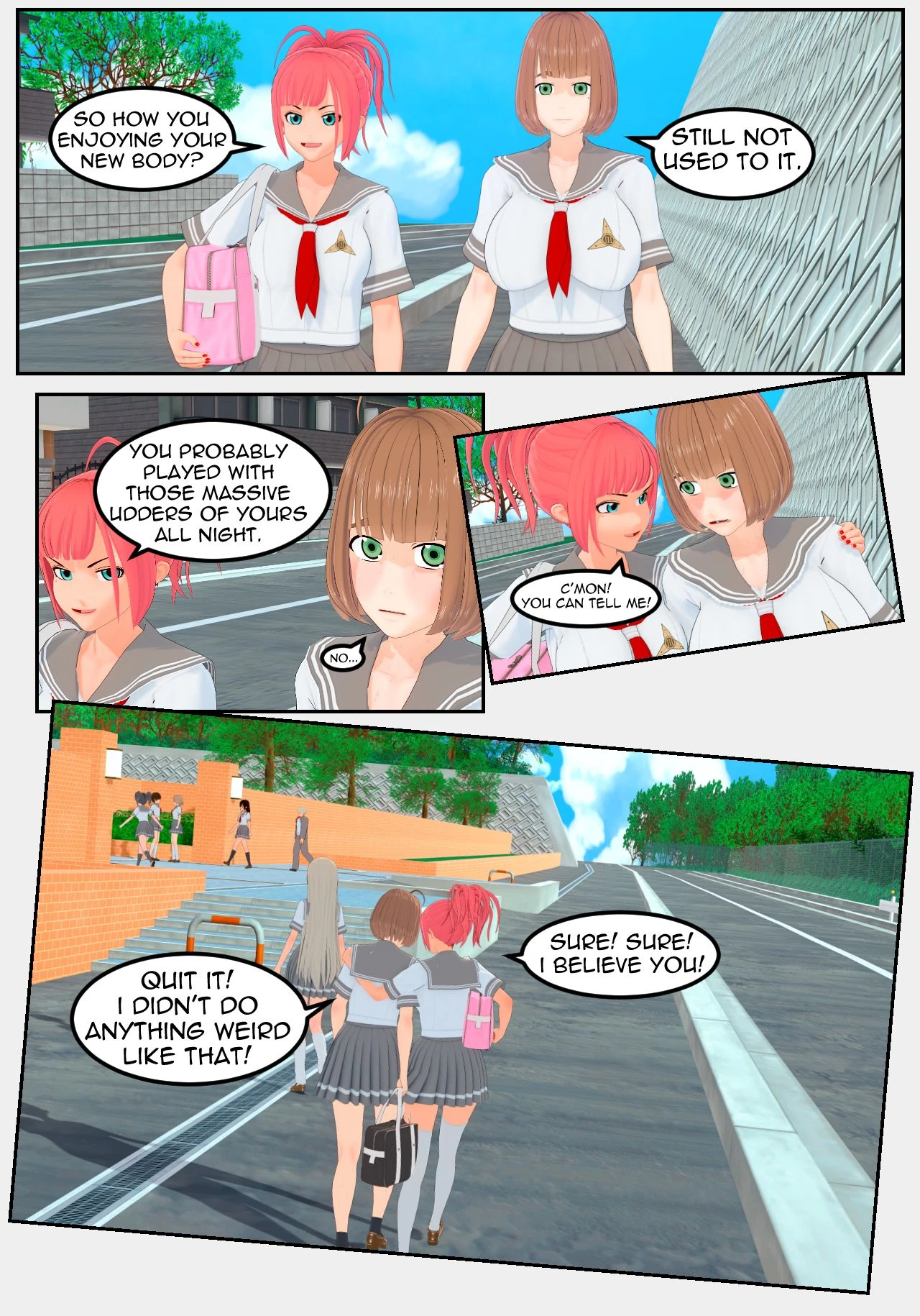 Wacky Changes 2 porn comic picture 1