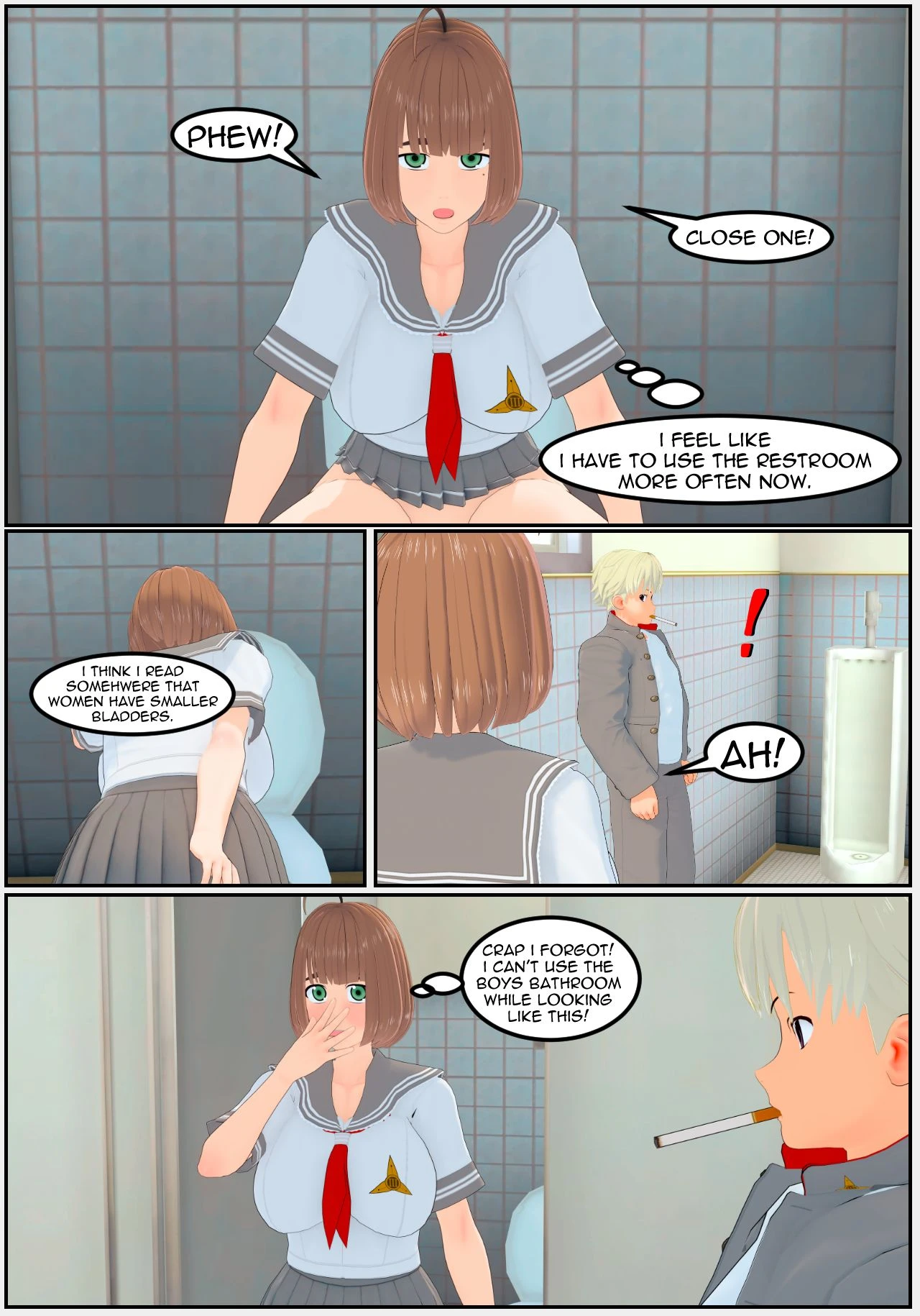 Wacky Changes 2 porn comic picture 7