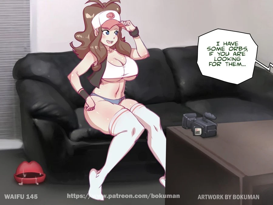 Waifu on couch porn comic picture 280