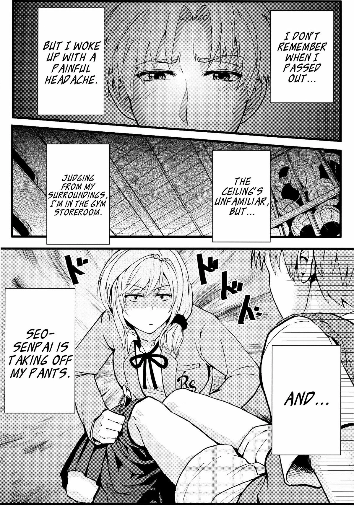 Wait! Let go of me, Seo-senpai! porn comic picture 4