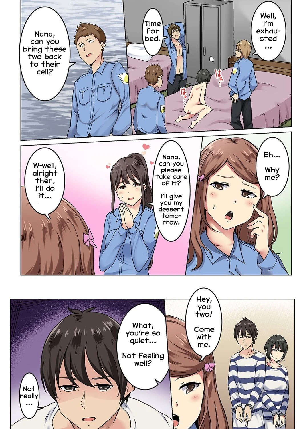 Wakamatsu - Kangoku Zemi Kanshu ni Zettai Fukujuu o Shiirarete 05 porn comic picture 10