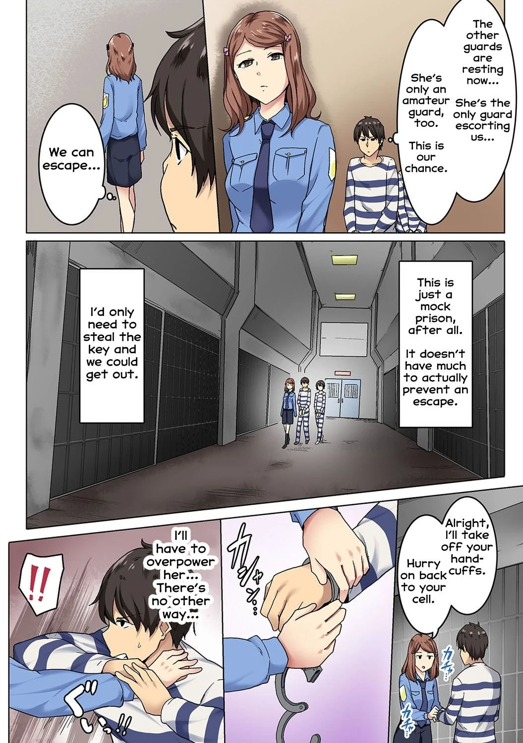 Wakamatsu - Kangoku Zemi Kanshu ni Zettai Fukujuu o Shiirarete 05 porn comic picture 11