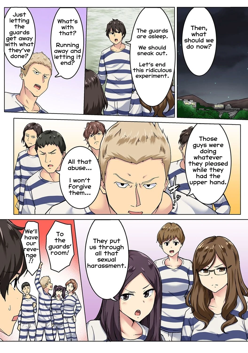 Wakamatsu - Kangoku Zemi Kanshu ni Zettai Fukujuu o Shiirarete 05 porn comic picture 13