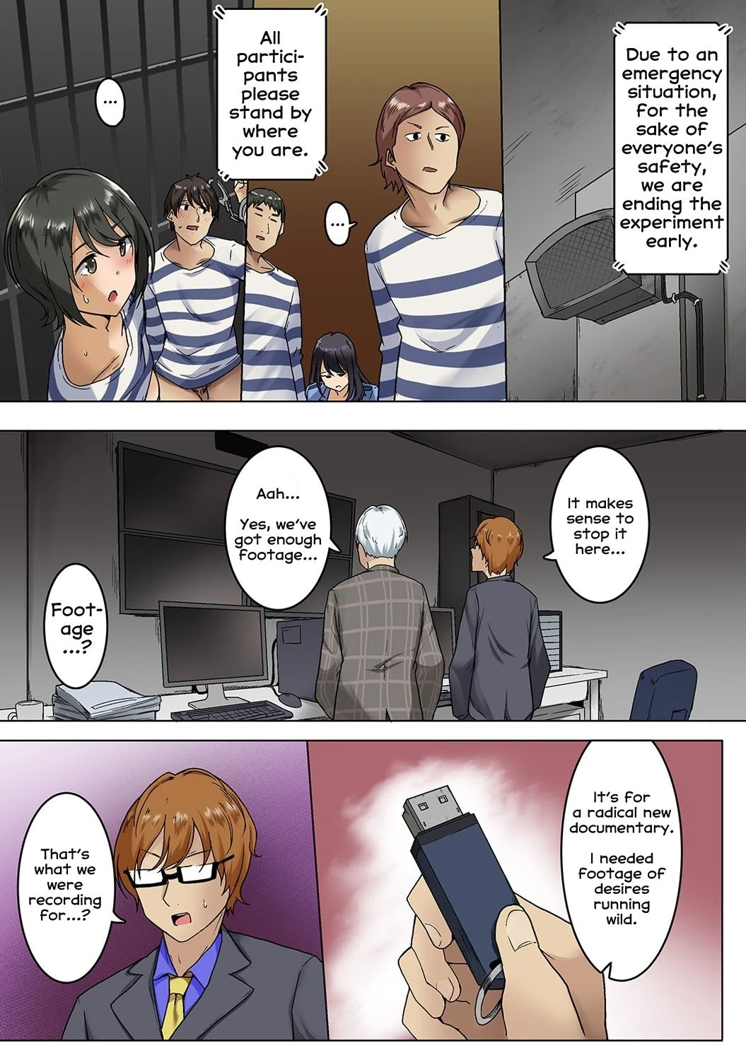 Wakamatsu - Kangoku Zemi Kanshu ni Zettai Fukujuu o Shiirarete 06 porn comic picture 19