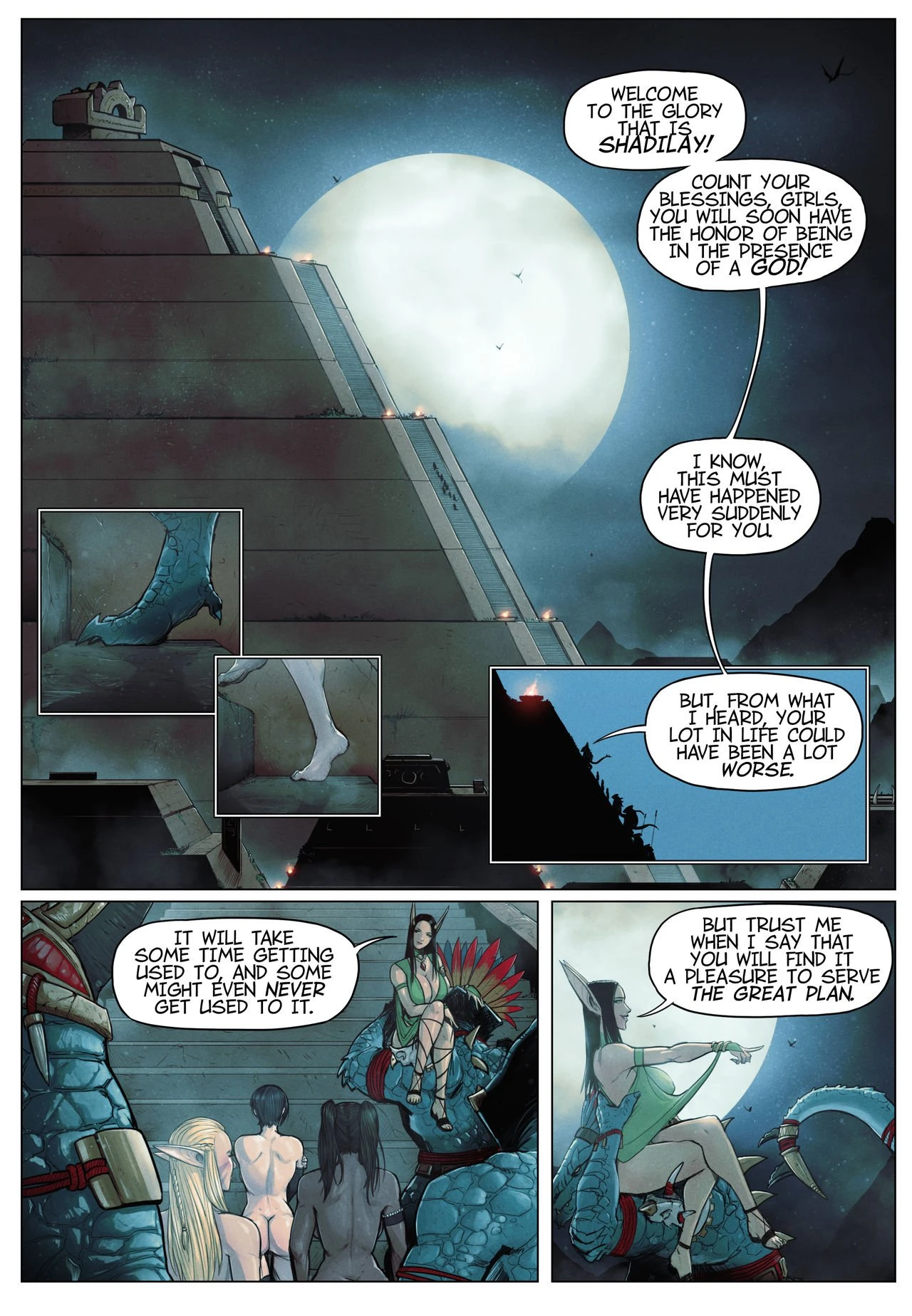 Warhammer - It's a Pleasure to Serve porn comic picture 11