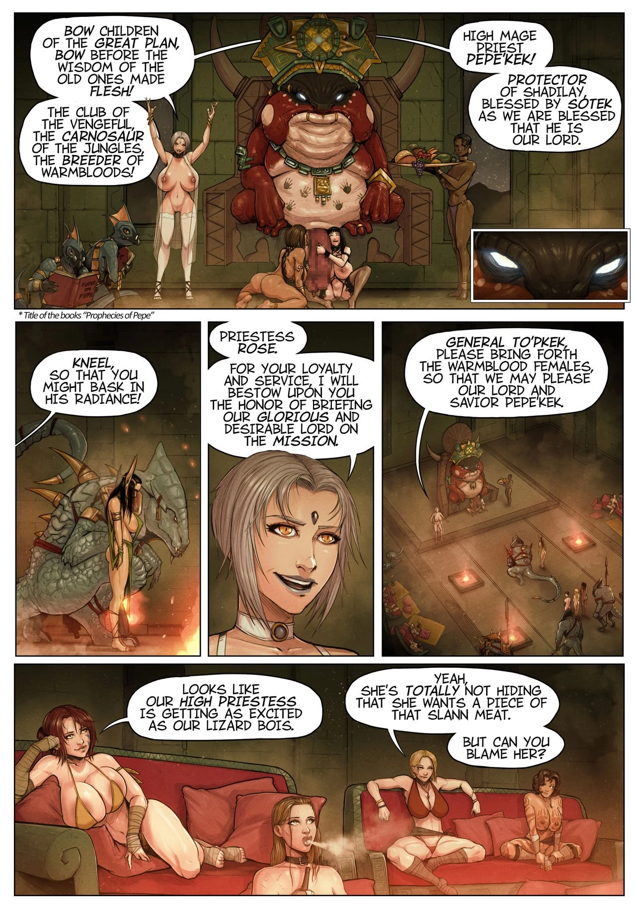 Warhammer - It's a Pleasure to Serve porn comic picture 13