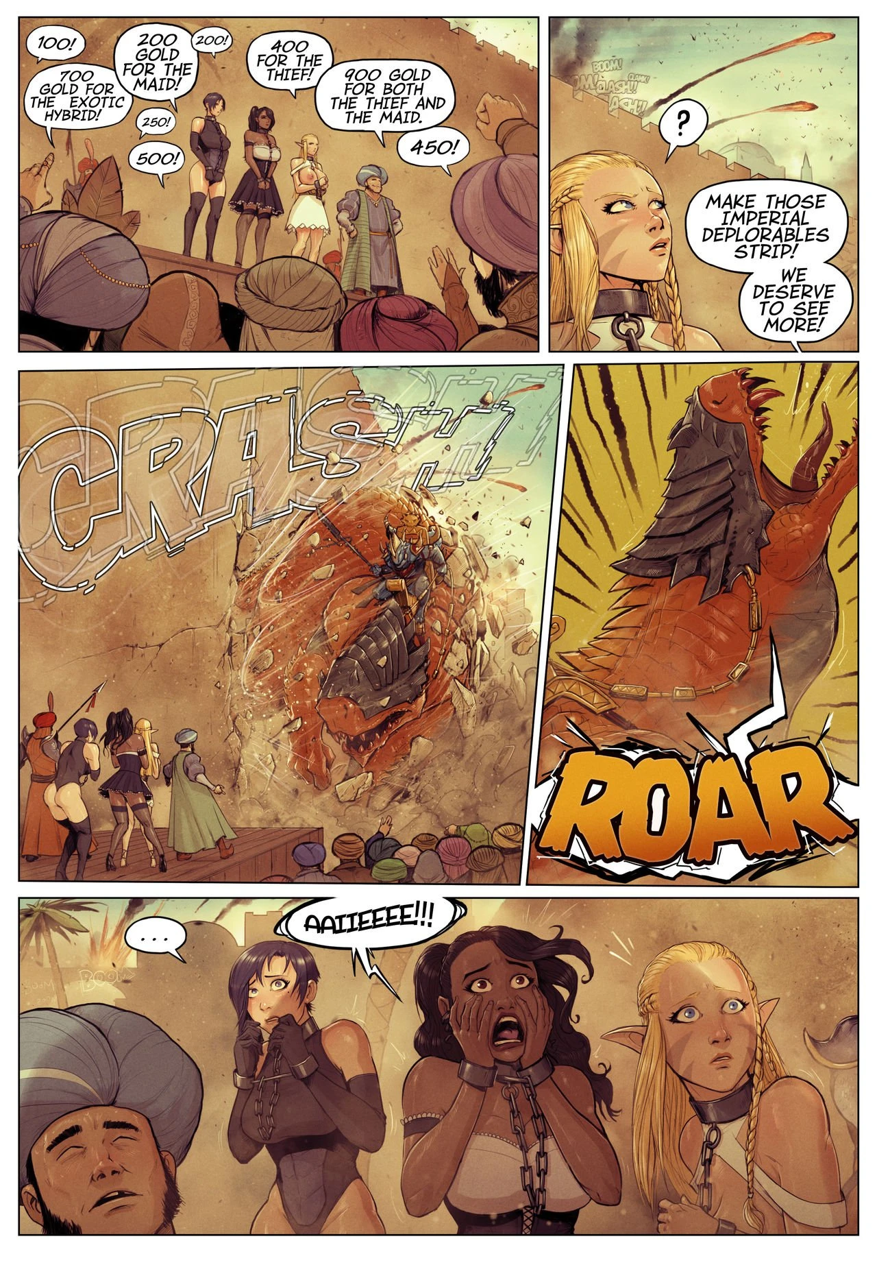 Warhammer - It's a Pleasure to Serve porn comic picture 3