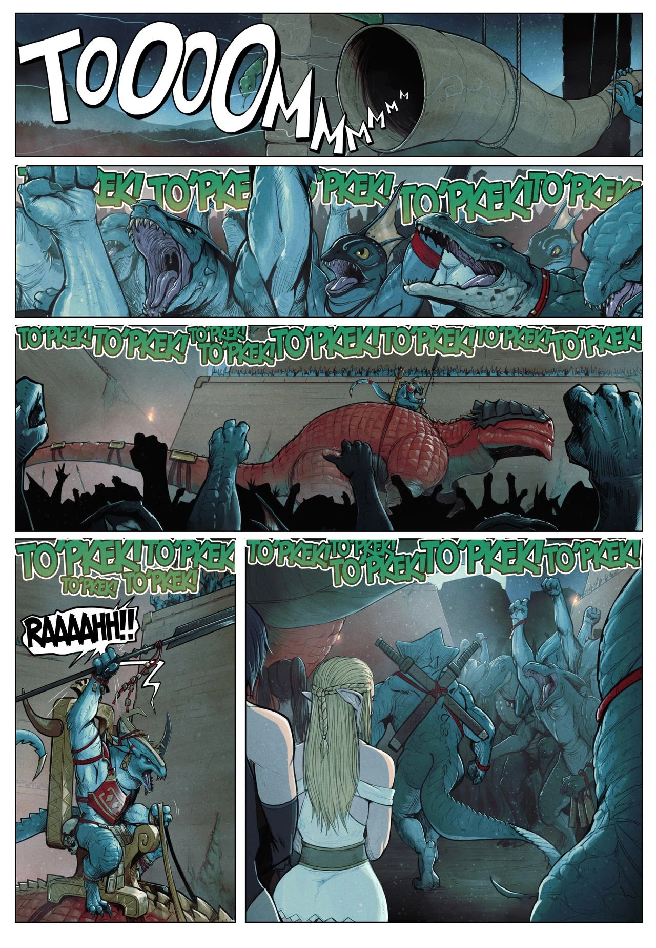 Warhammer - It's a Pleasure to Serve porn comic picture 7