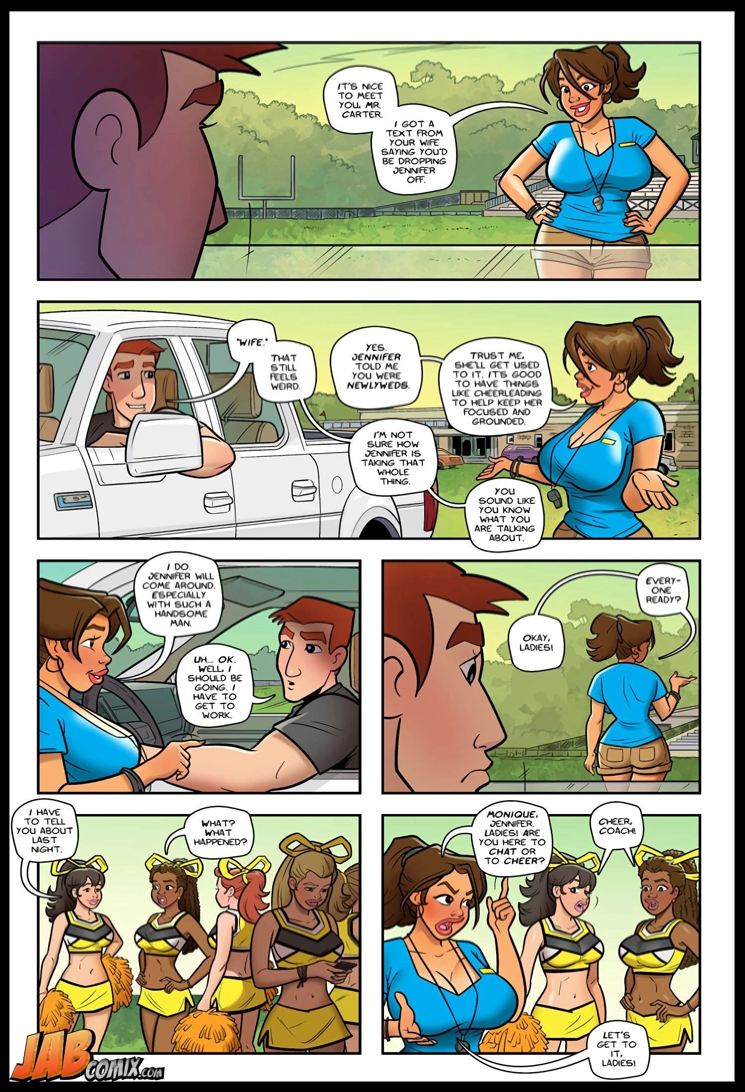 Watching My Step 2 porn comic picture 11