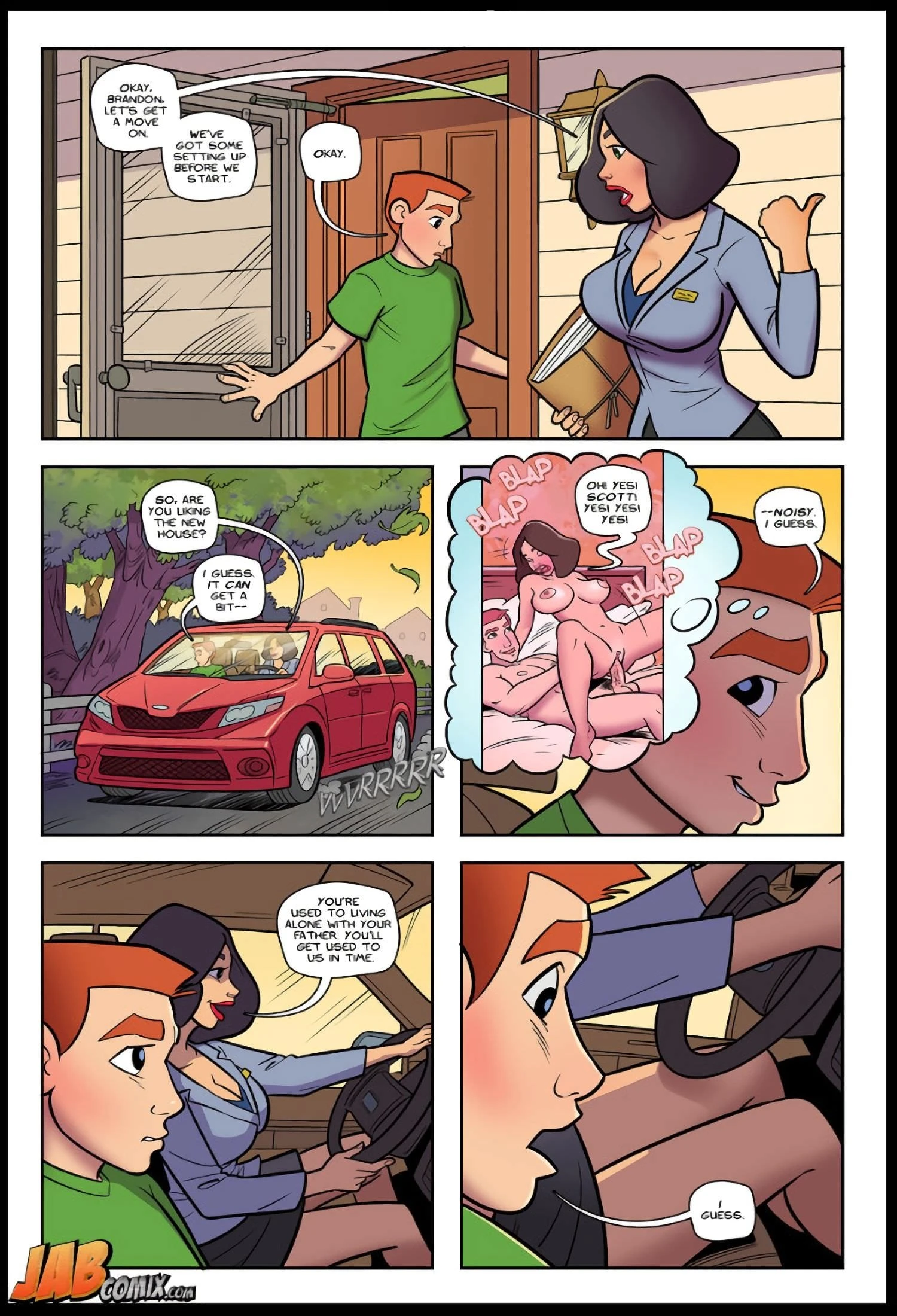 Watching My Step 2 porn comic picture 18