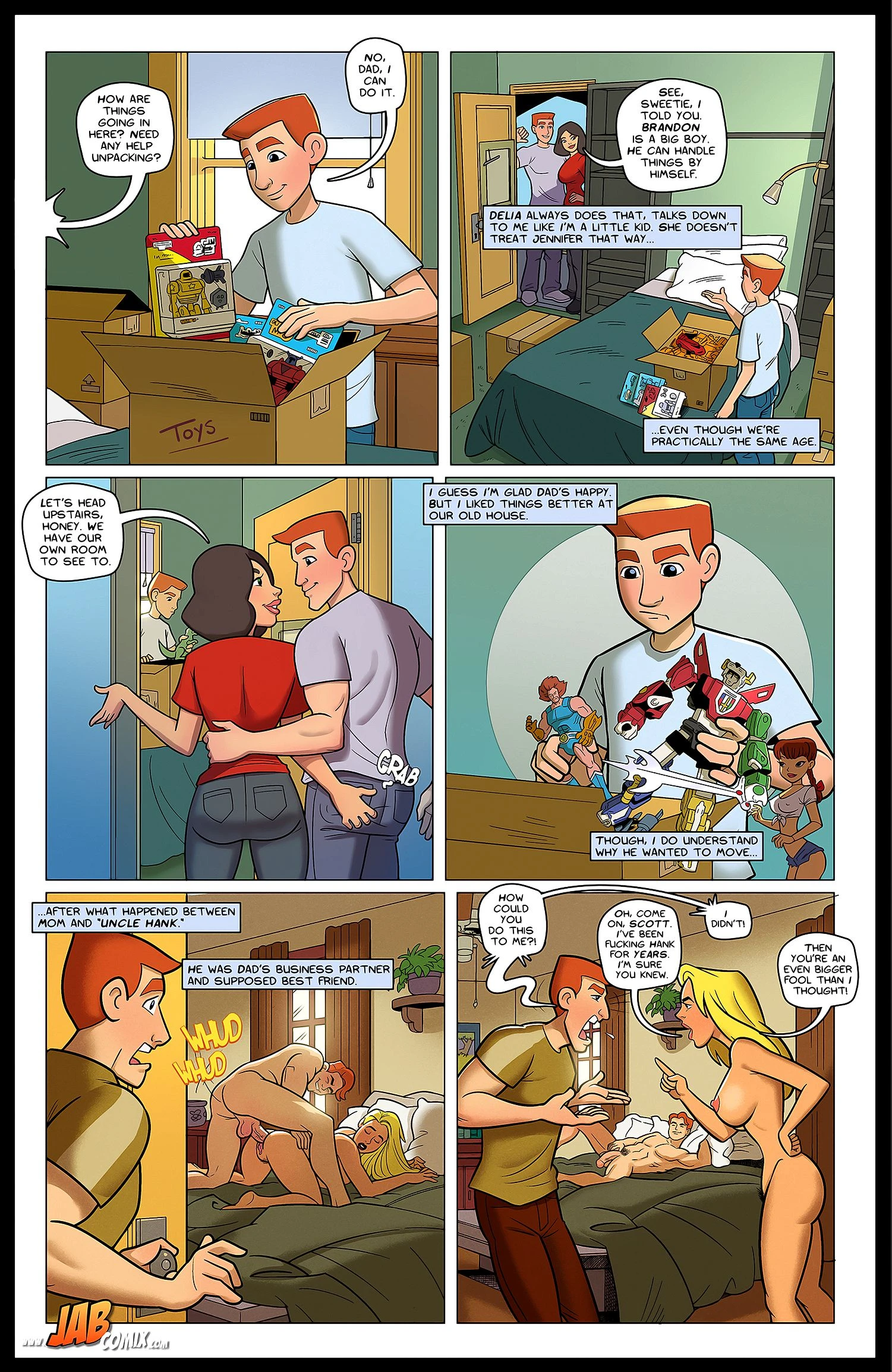 Watching My Step porn comic picture 3